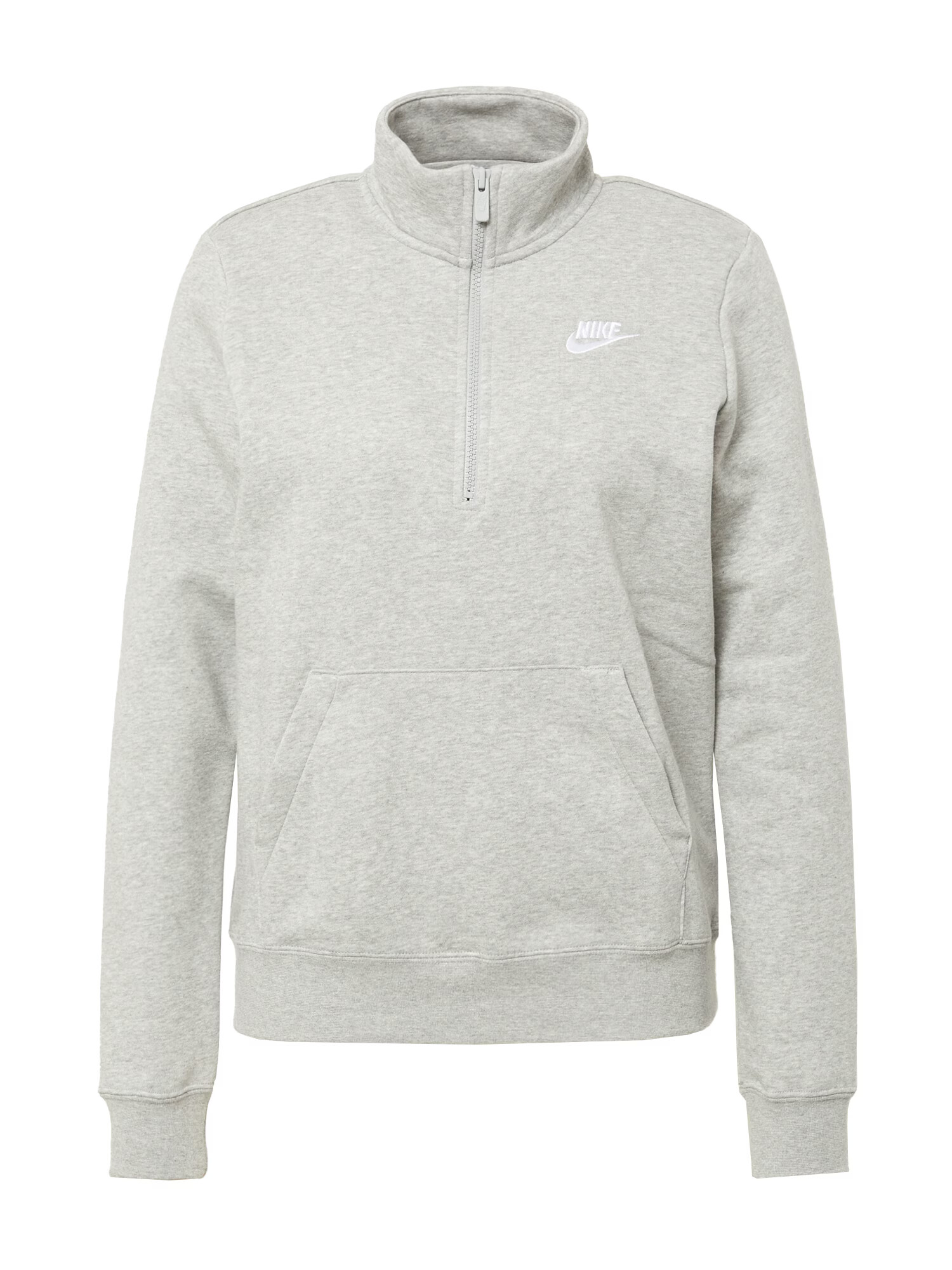 Nike Sportswear Mikina sivá melírovaná / biela - Pepit.sk