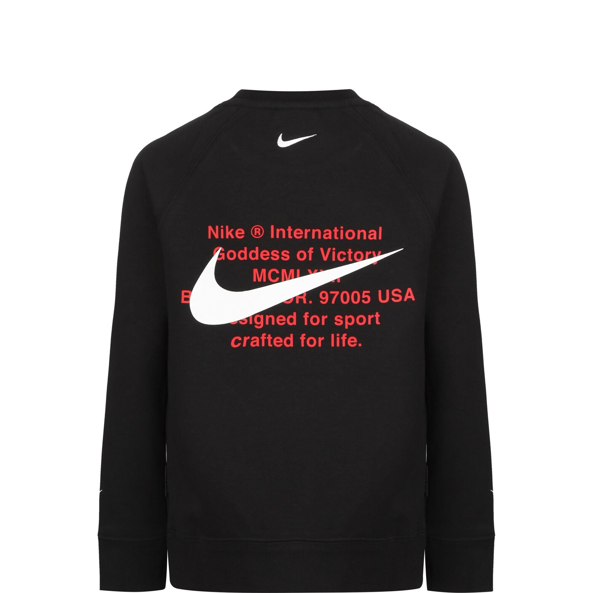 Nike Sportswear Mikina tmavočervená / čierna / biela - Pepit.sk