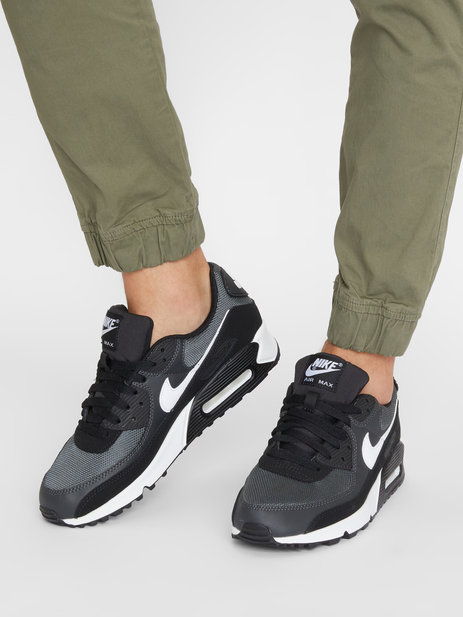 Nike Sportswear Nízke tenisky 'AIR MAX 90' sivá / čierna / biela - Pepit.sk