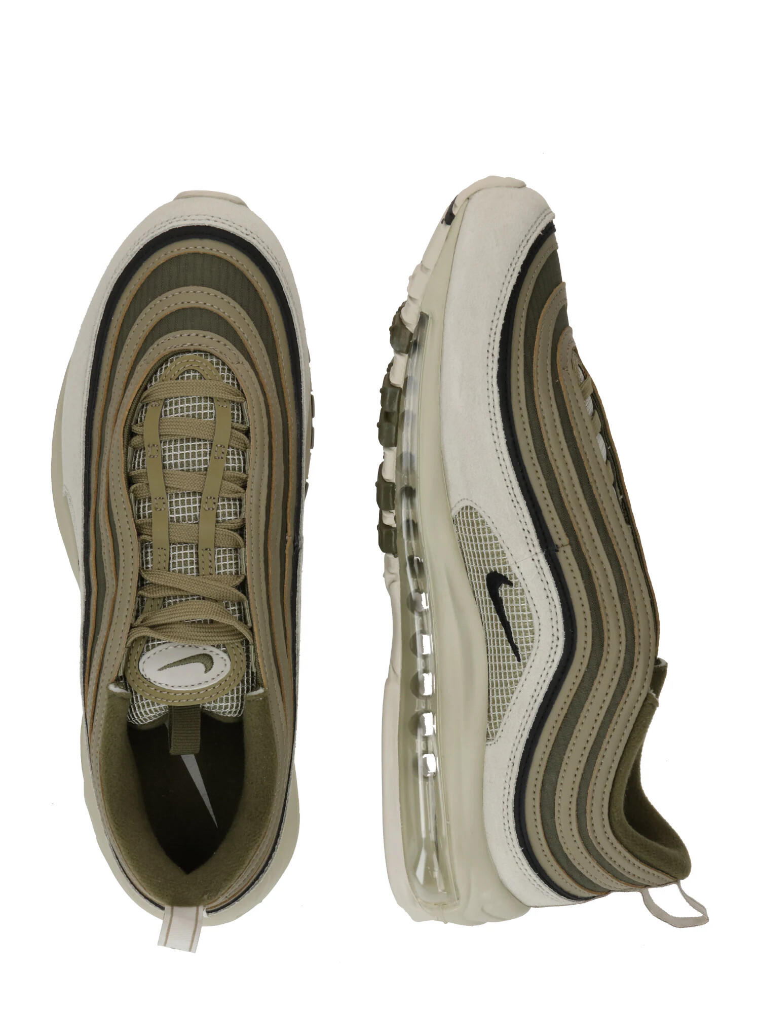 Nike Sportswear Nízke tenisky 'Air Max 97' béžová / kaki / tmavozelená / čierna - Pepit.sk