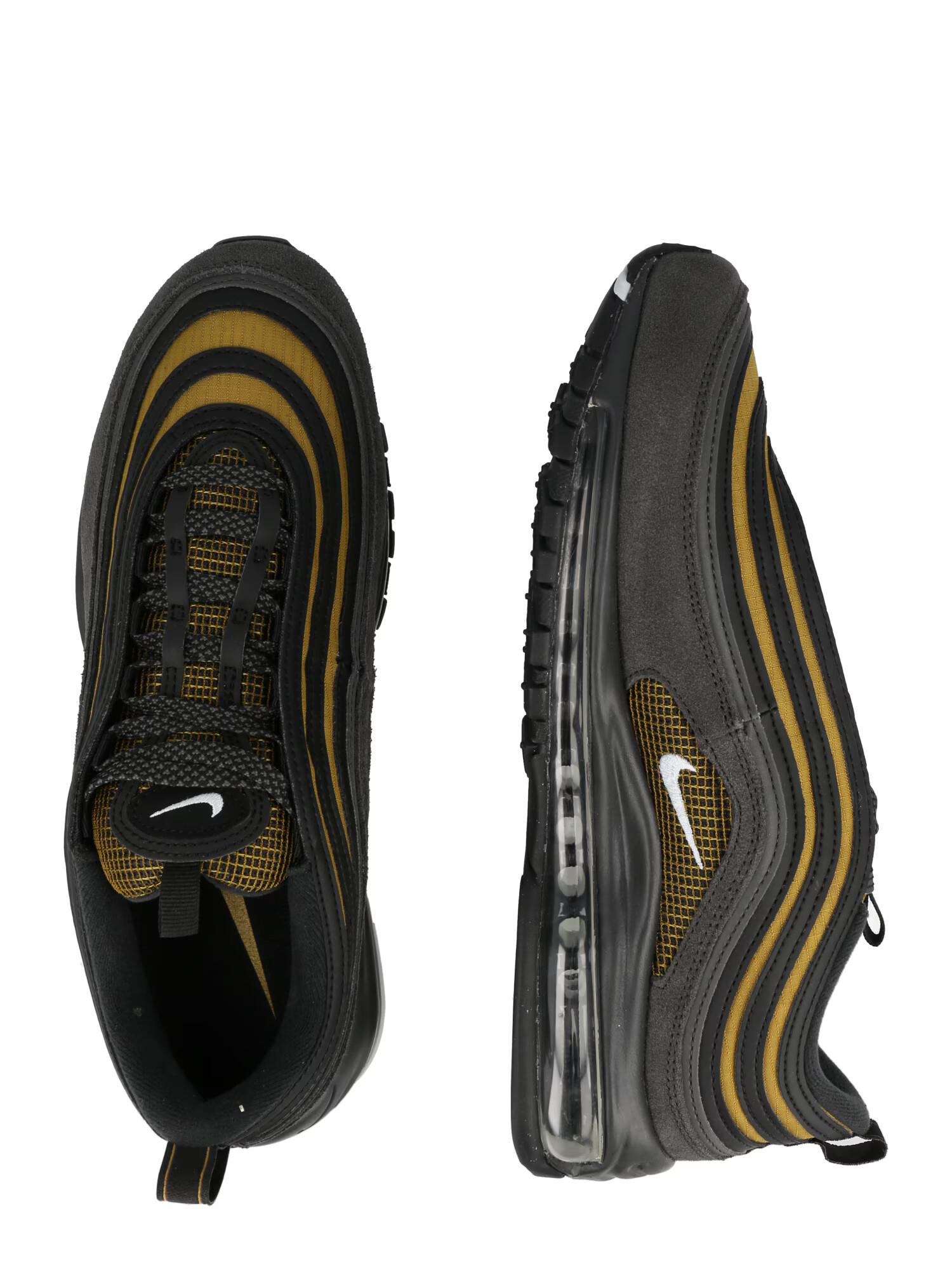 Nike Sportswear Nízke tenisky 'Air Max 97' koňaková / tmavosivá / čierna / biela - Pepit.sk