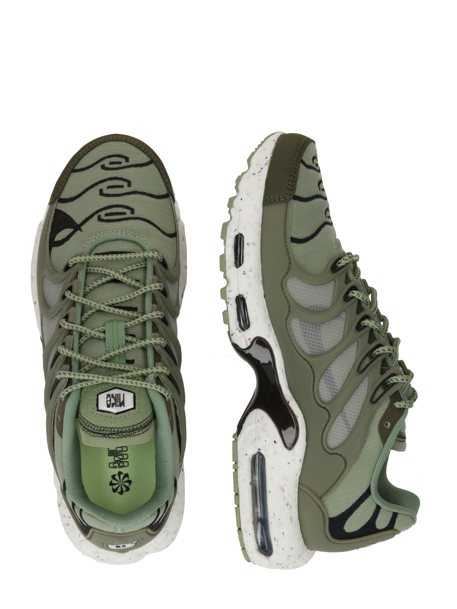 Nike Sportswear Nízke tenisky 'Air Max Terrascape Plus' zelená / svetlozelená / čierna - Pepit.sk