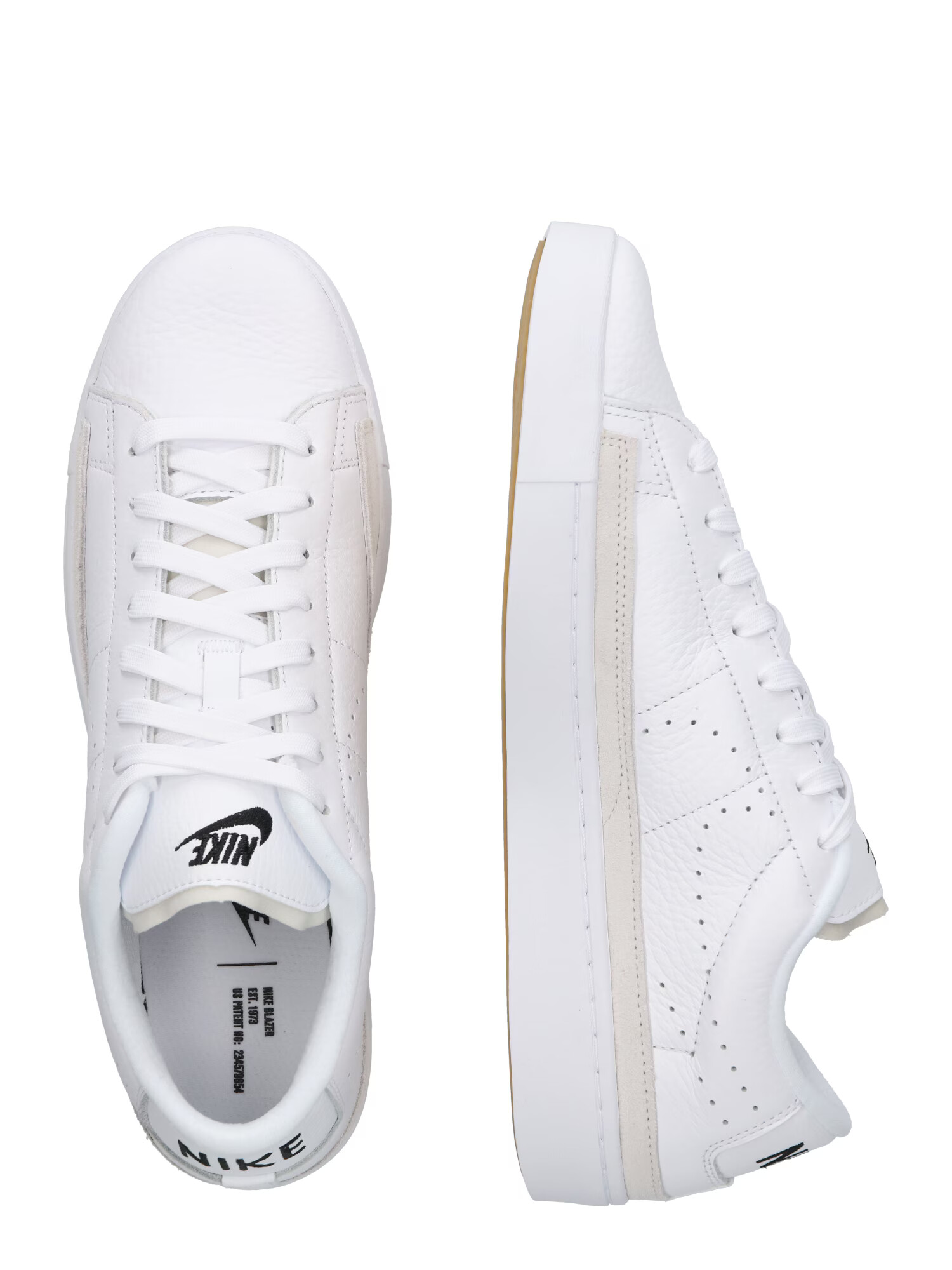 Nike Sportswear Nízke tenisky 'BLAZER LOW X' béžová / čierna / biela - Pepit.sk