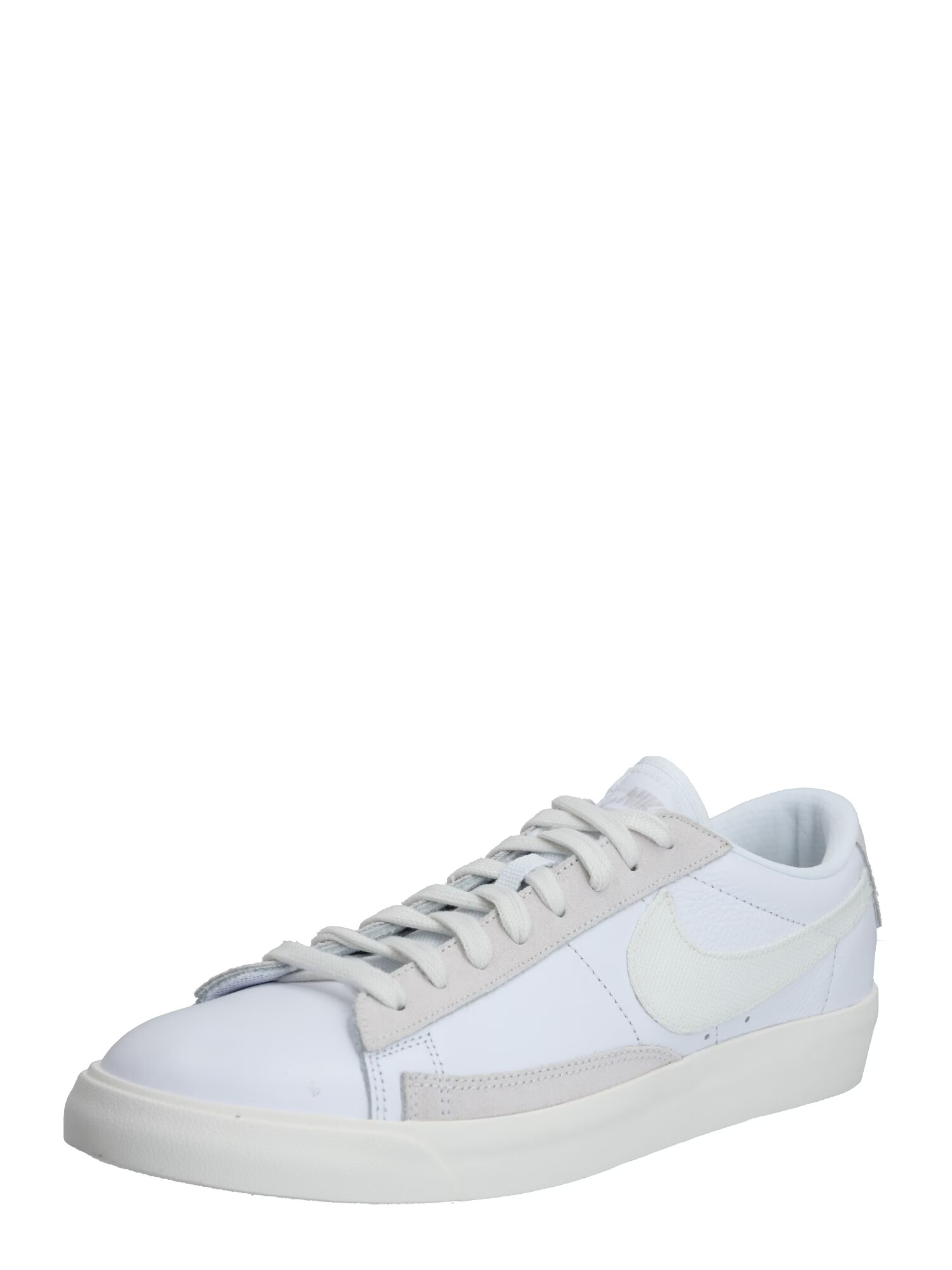 Nike Sportswear Nízke tenisky 'BLAZER LOW LEATHER' platinová / biela - Pepit.sk