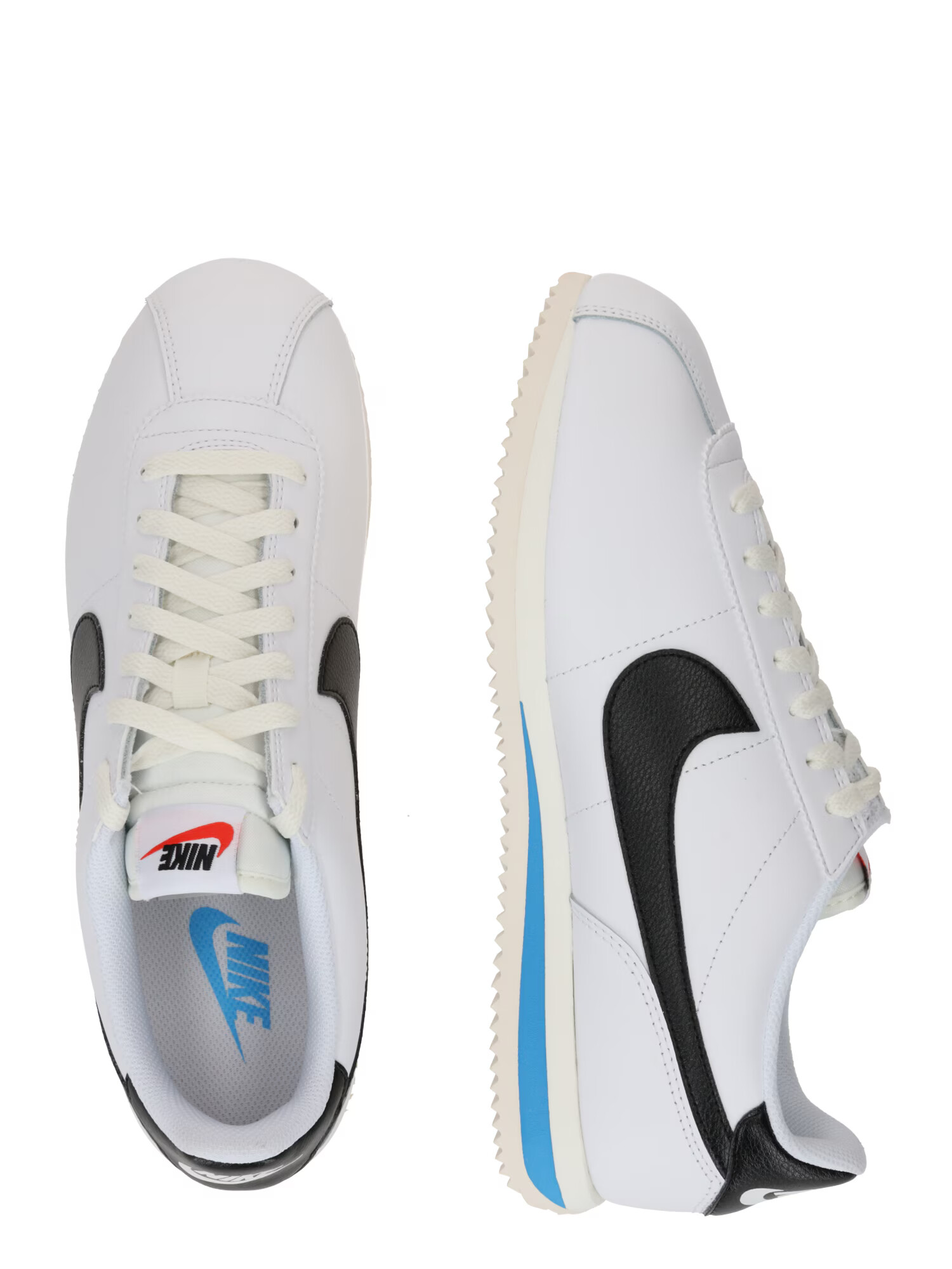 Nike Sportswear Nízke tenisky 'Cortez' čierna / biela - Pepit.sk