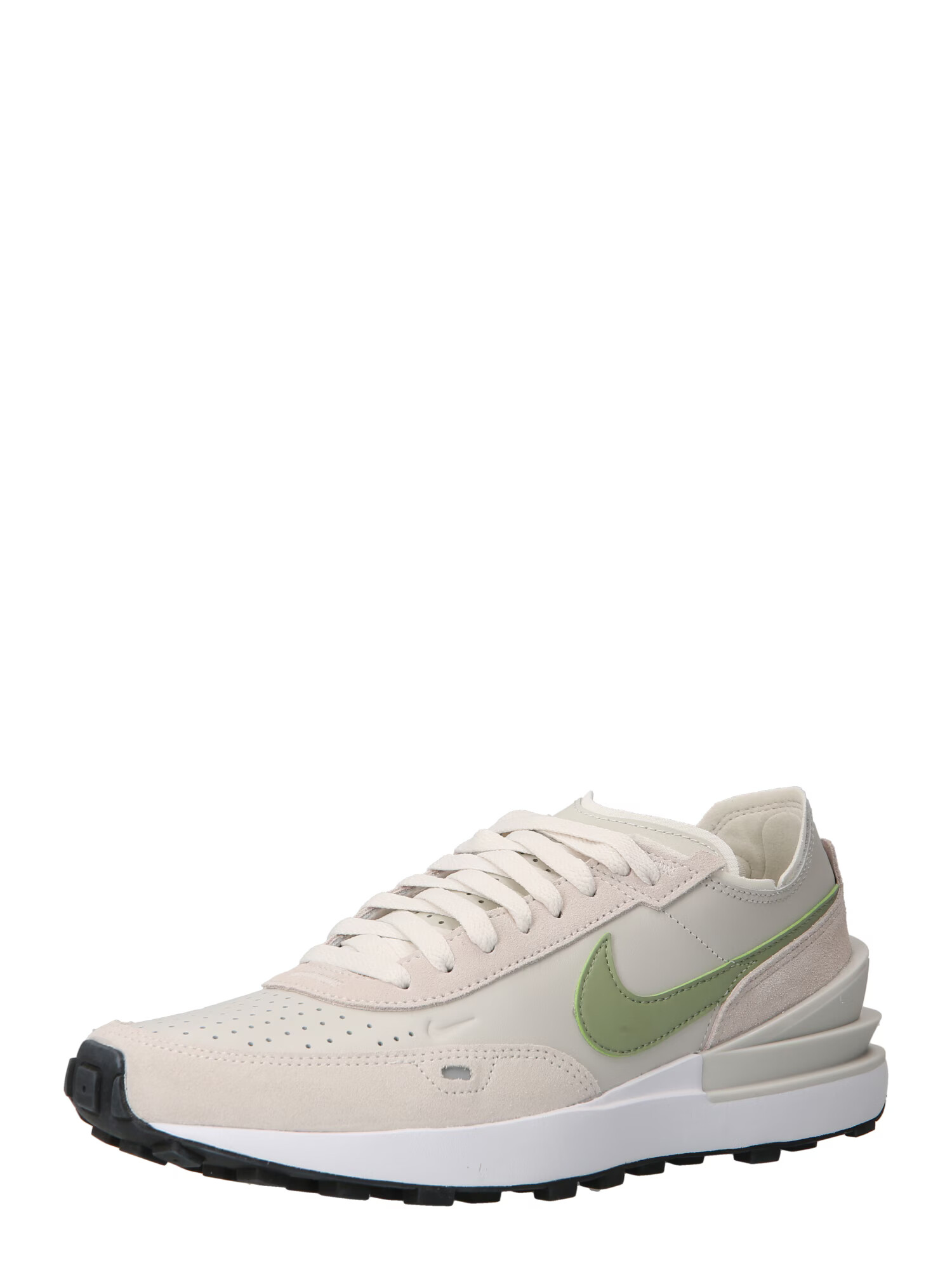 Nike Sportswear Nízke tenisky 'WAFFLE ONE LTR' svetlosivá / zelená - Pepit.sk