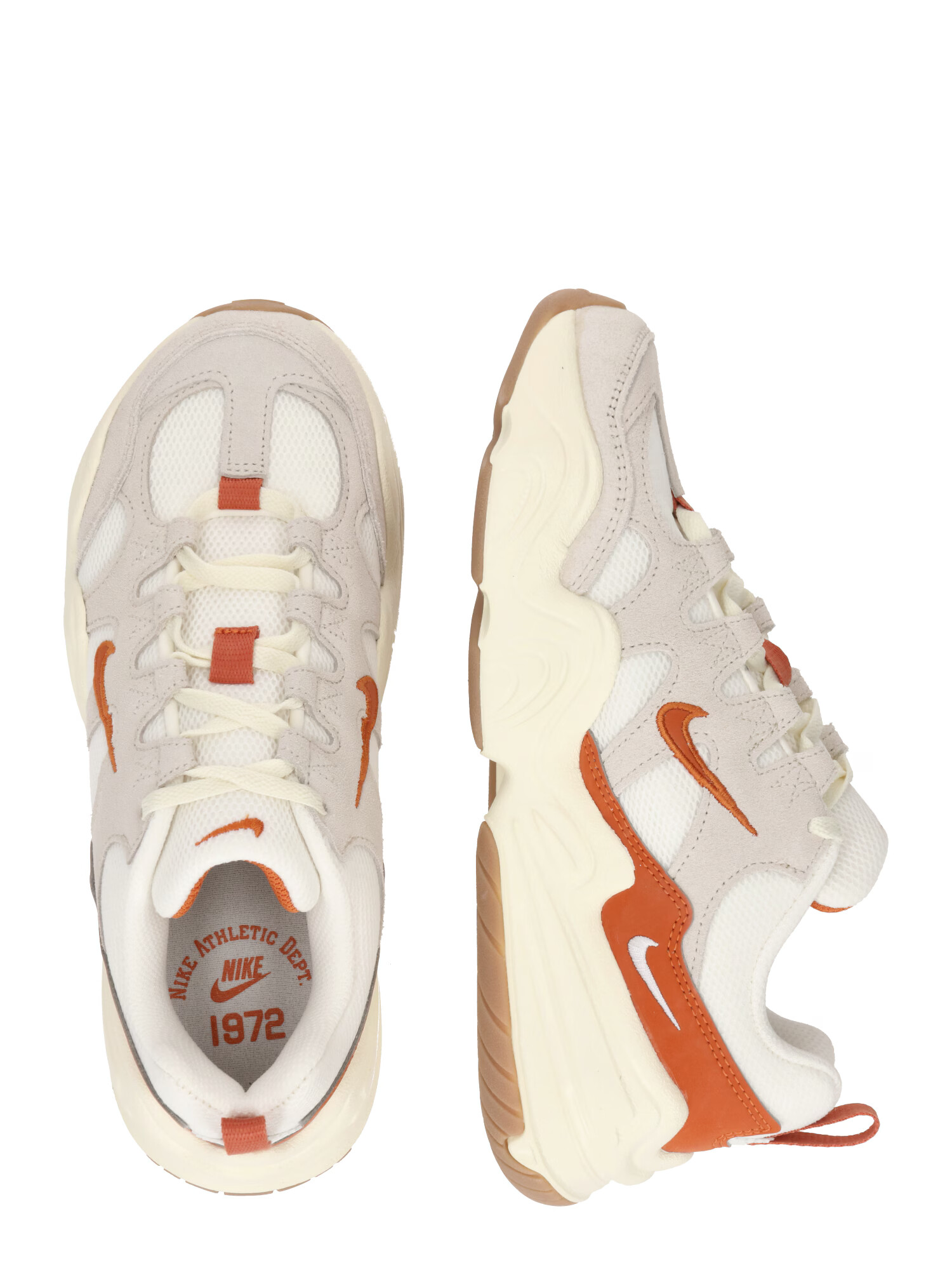 Nike Sportswear Nízke tenisky 'TECH HERA' krémová / svetlobéžová / homárová - Pepit.sk