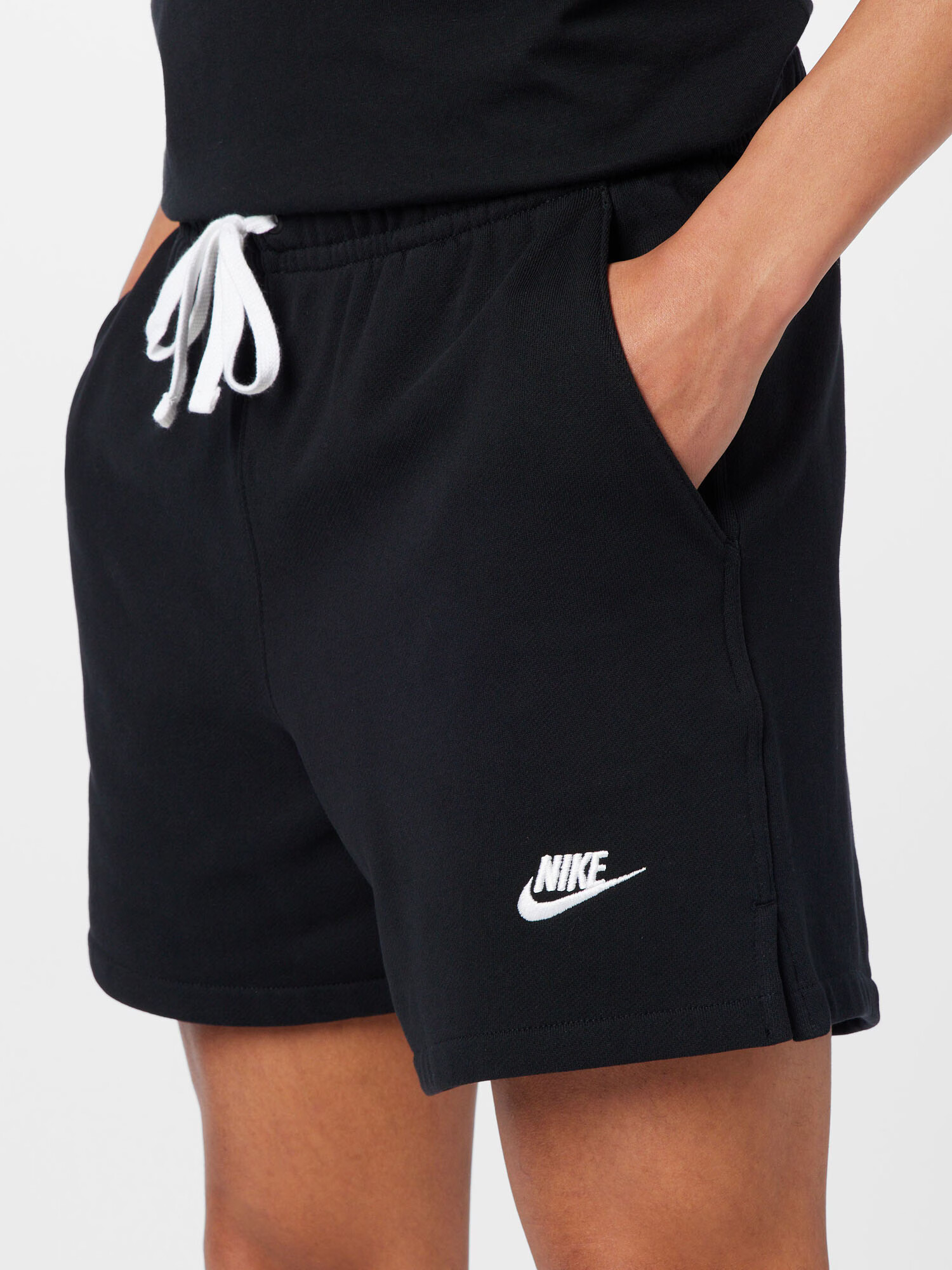 Nike Sportswear Nohavice čierna / biela - Pepit.sk