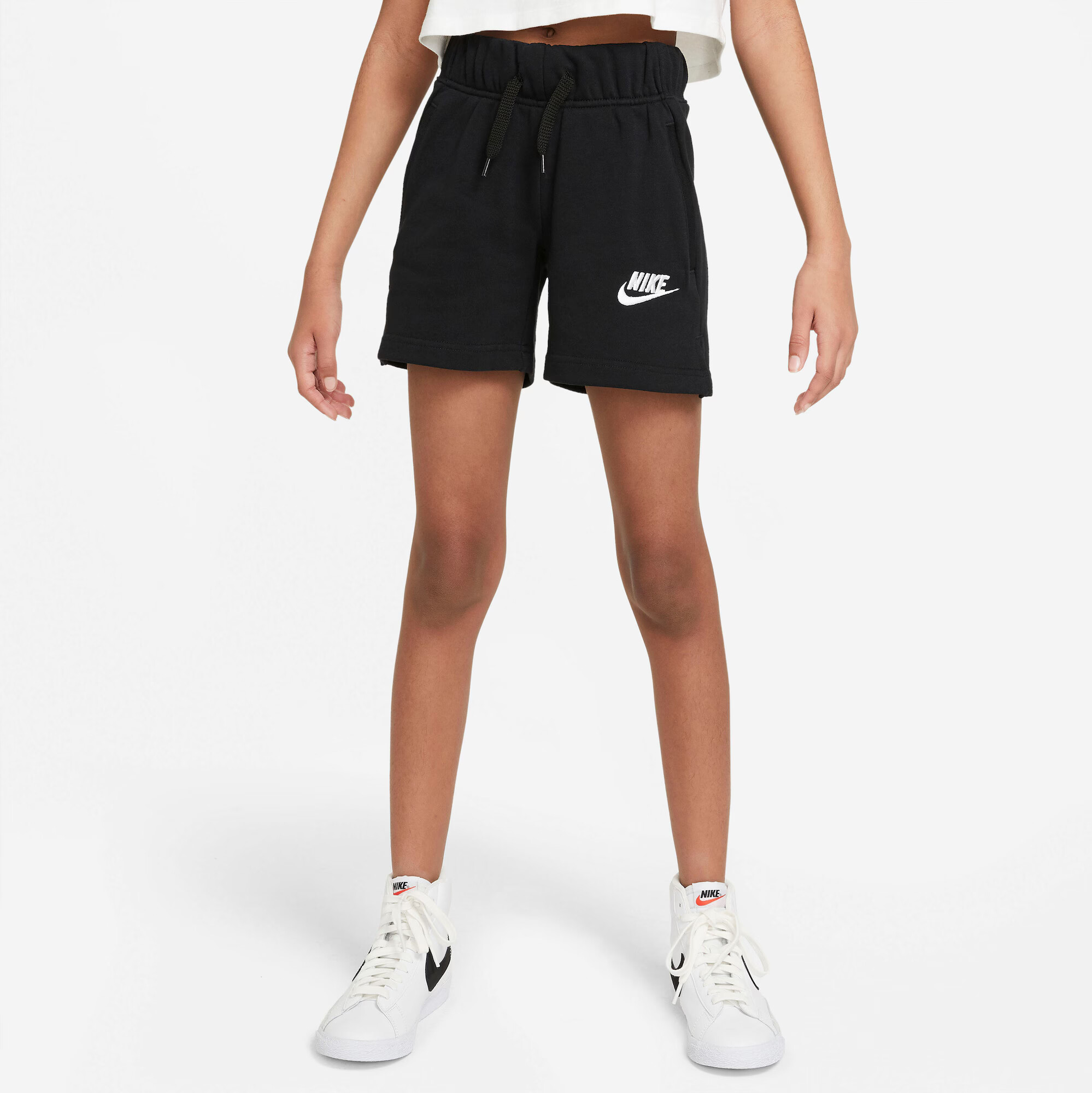 Nike Sportswear Nohavice čierna / biela - Pepit.sk