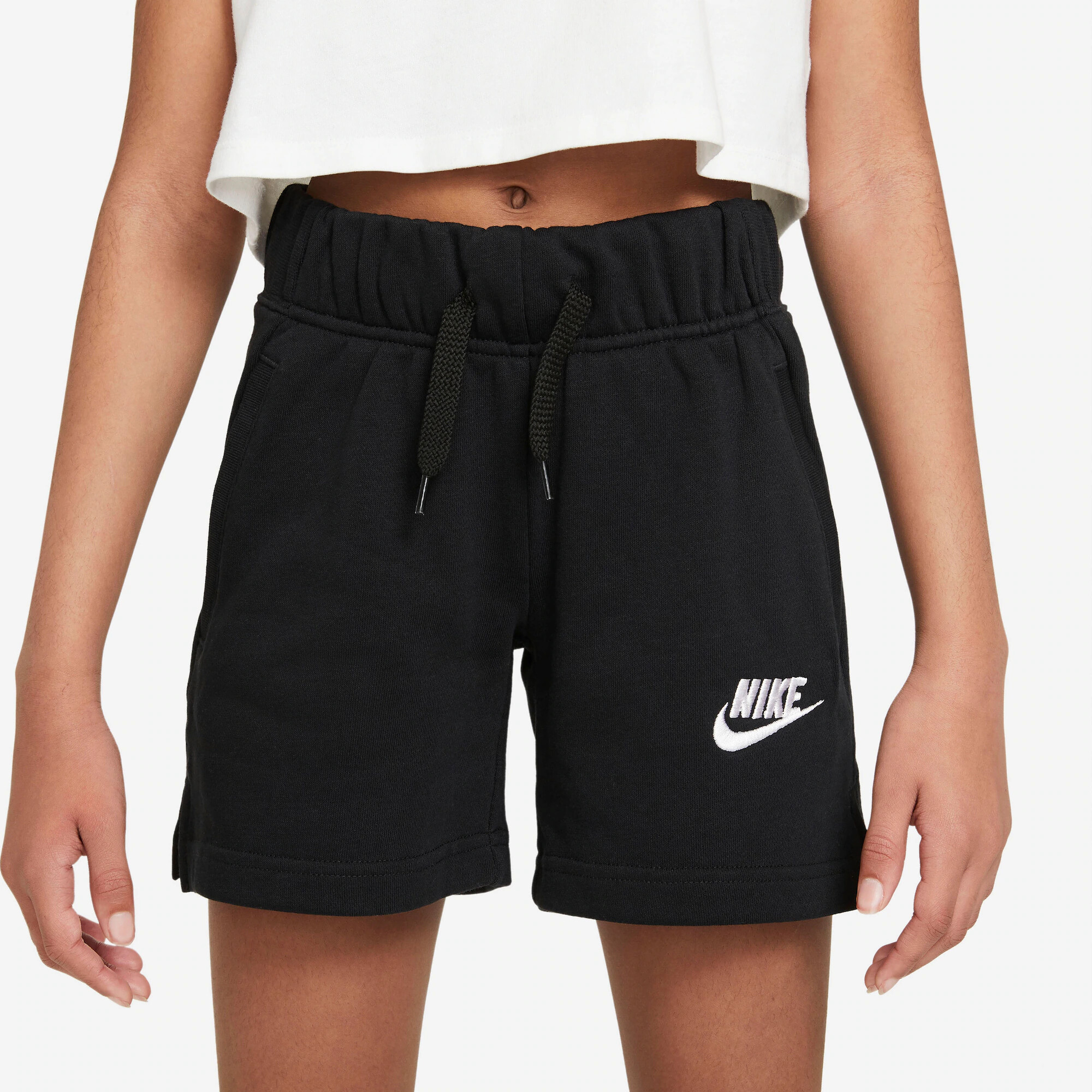 Nike Sportswear Nohavice čierna / biela - Pepit.sk