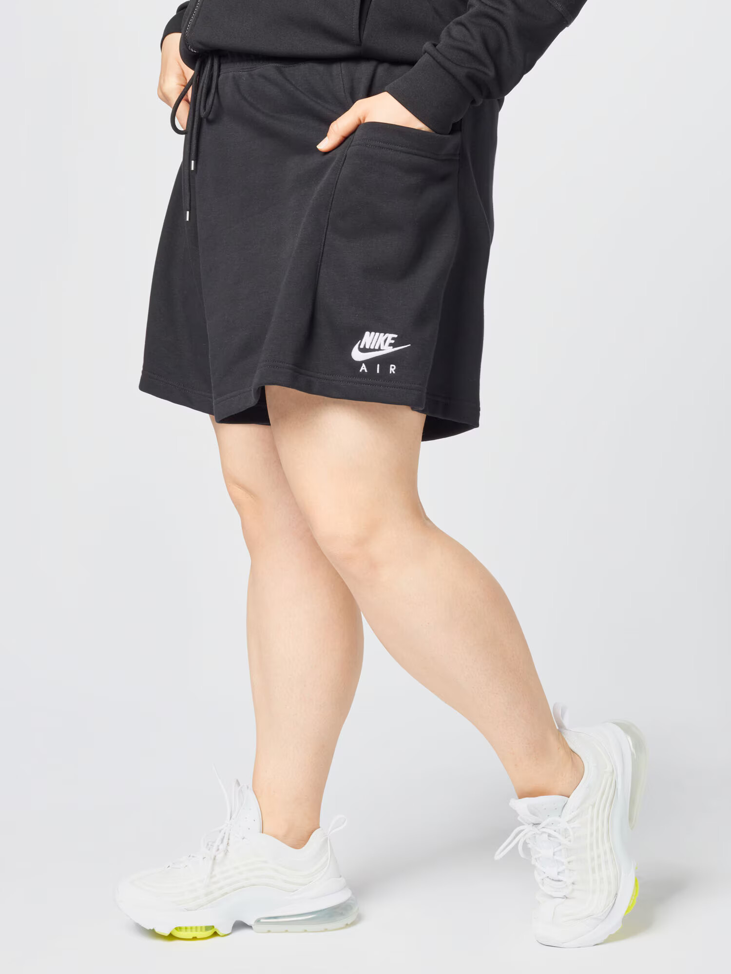 Nike Sportswear Športové nohavice čierna / biela - Pepit.sk