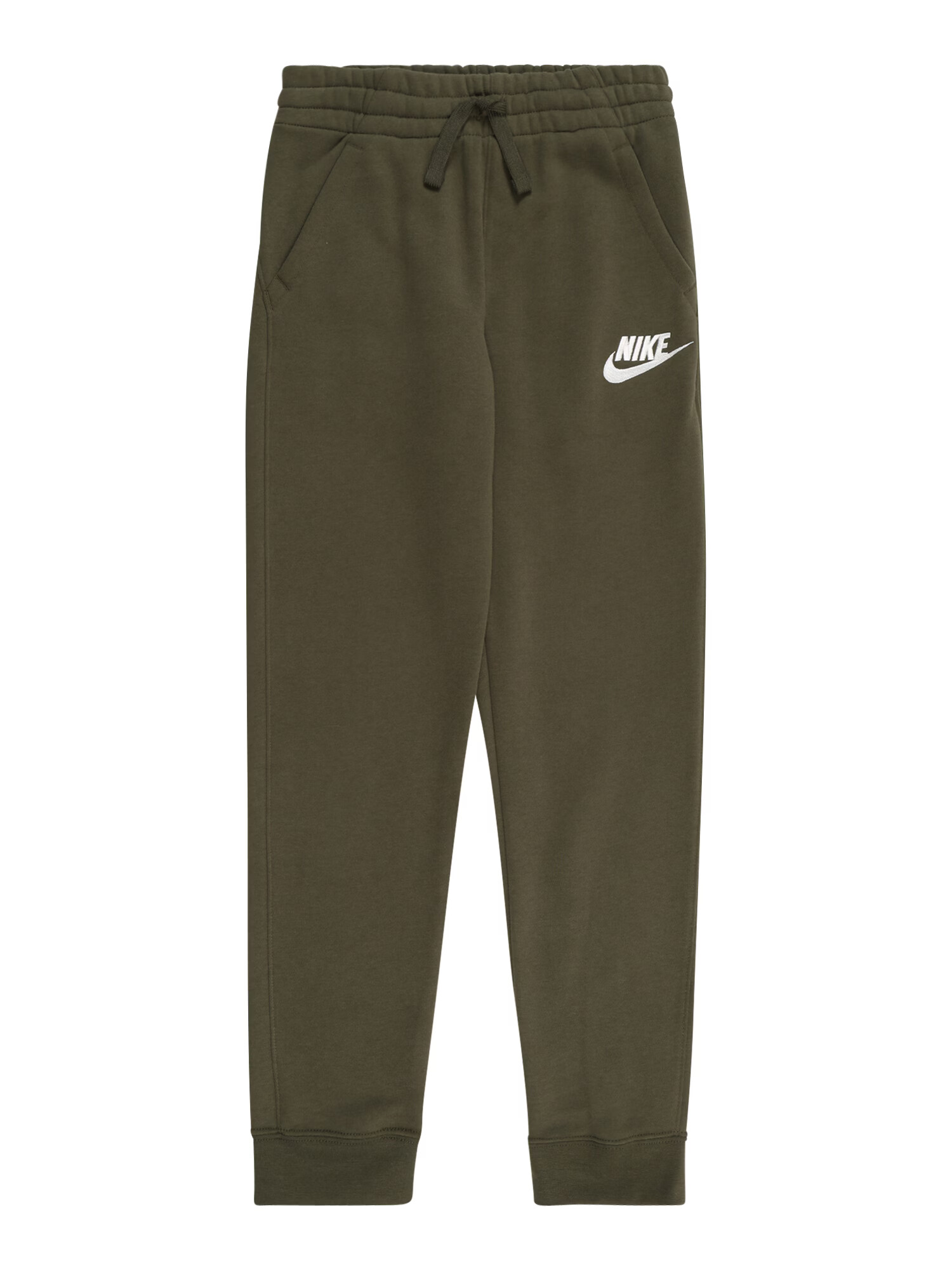 Nike Sportswear Nohavice kaki / biela - Pepit.sk