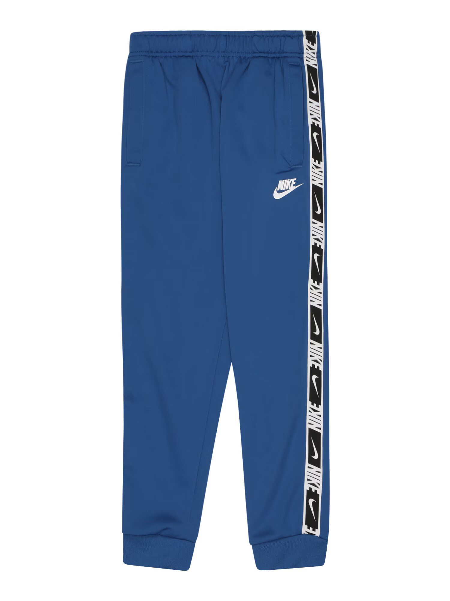 Nike Sportswear Nohavice kráľovská modrá / čierna / biela - Pepit.sk