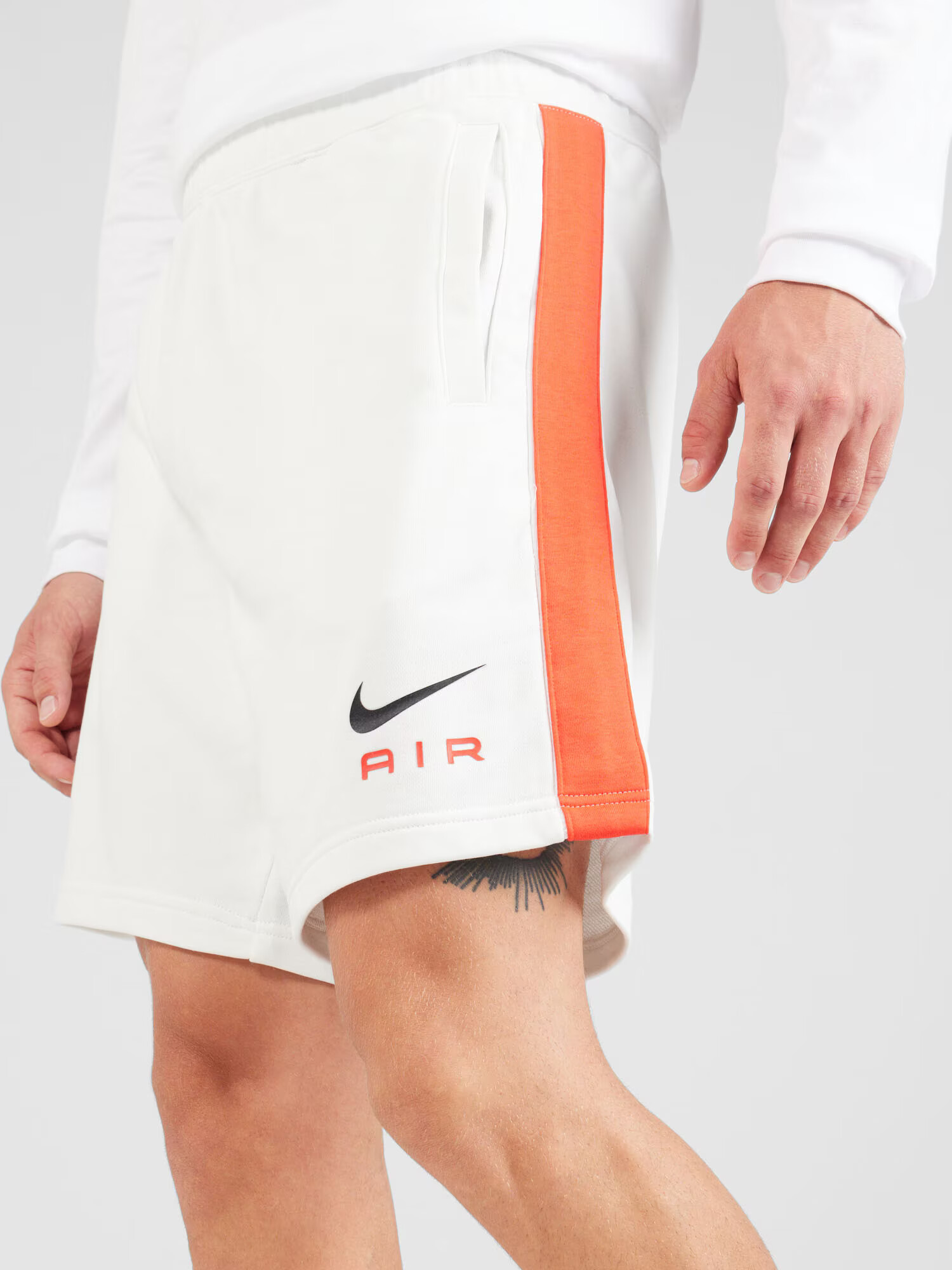 Nike Sportswear Nohavice oranžová / čierna / biela - Pepit.sk