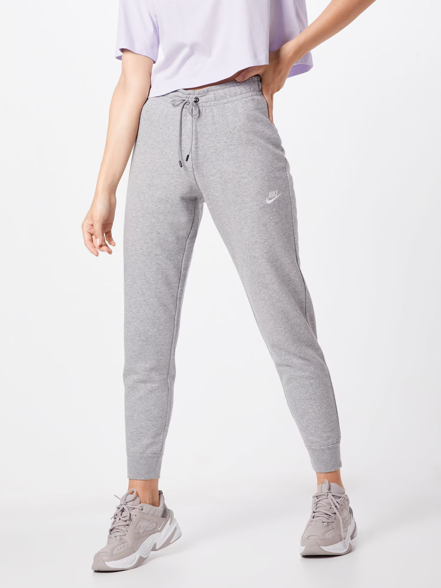 Nike Sportswear Nohavice 'W NSW ESSNTL PANT TIGHT FLC' svetlosivá - Pepit.sk