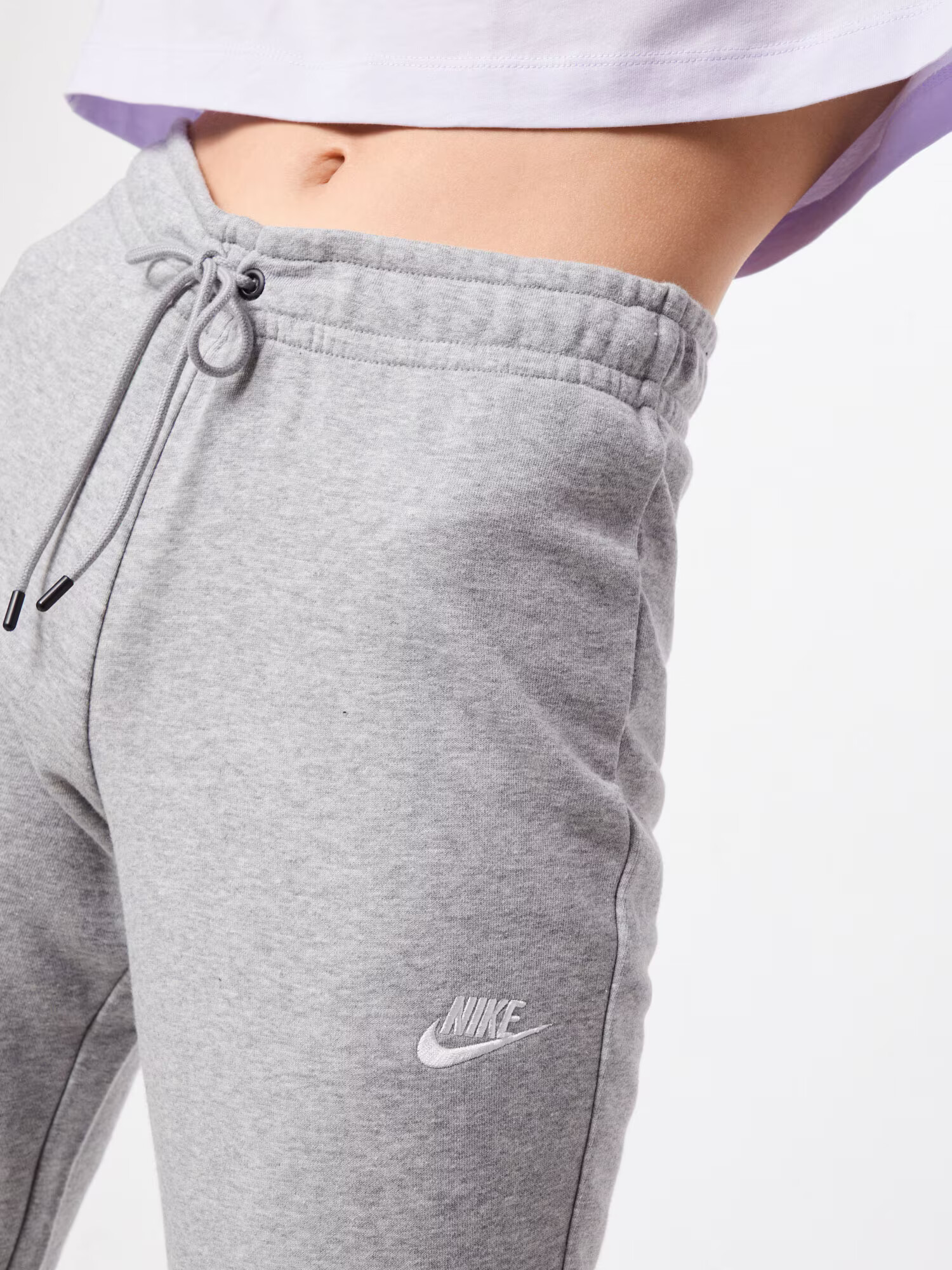 Nike Sportswear Nohavice 'W NSW ESSNTL PANT TIGHT FLC' svetlosivá - Pepit.sk