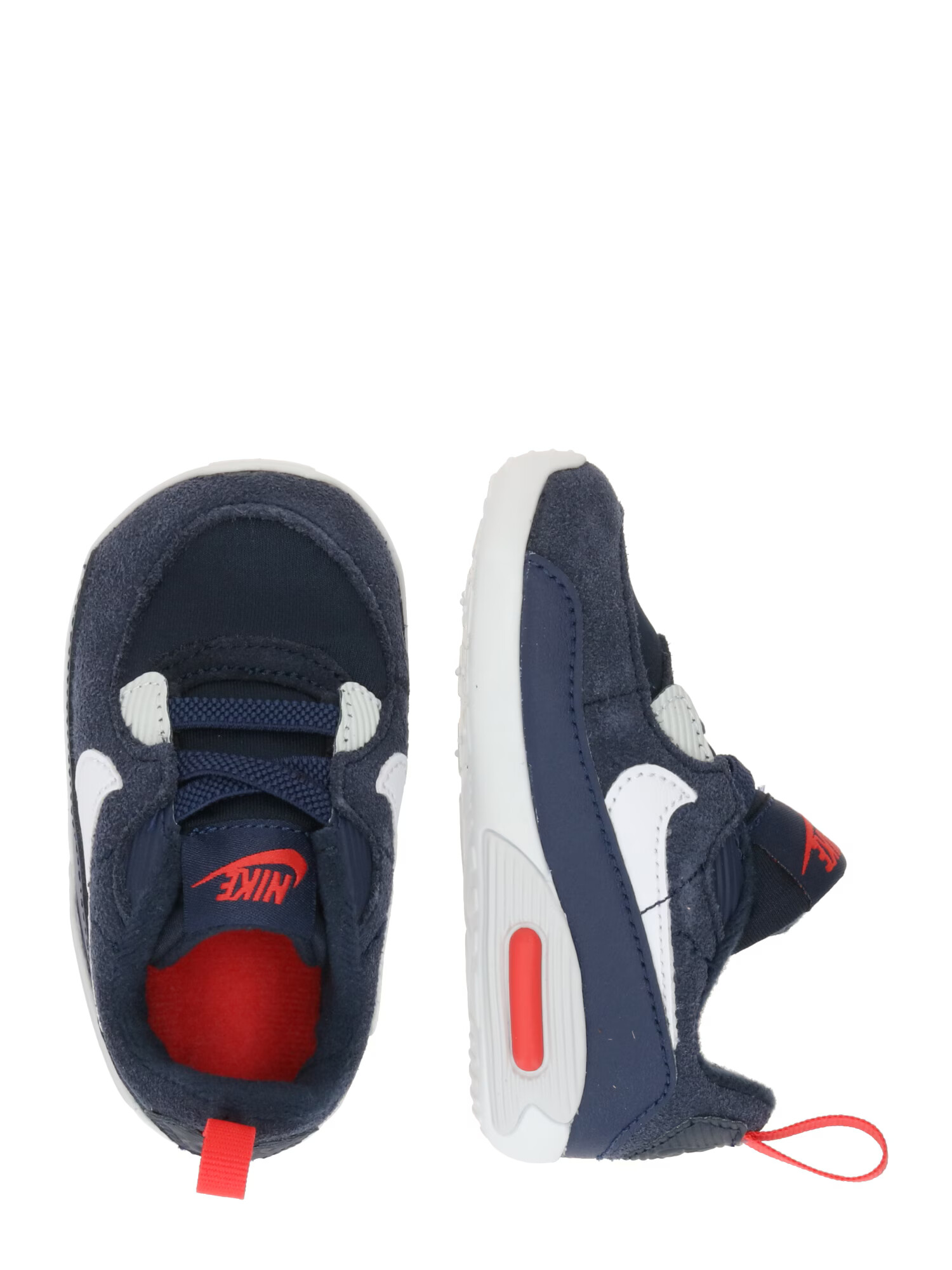 Nike Sportswear Obuv na prvé kroky 'Max 90 Crib' námornícka modrá / červená / biela - Pepit.sk