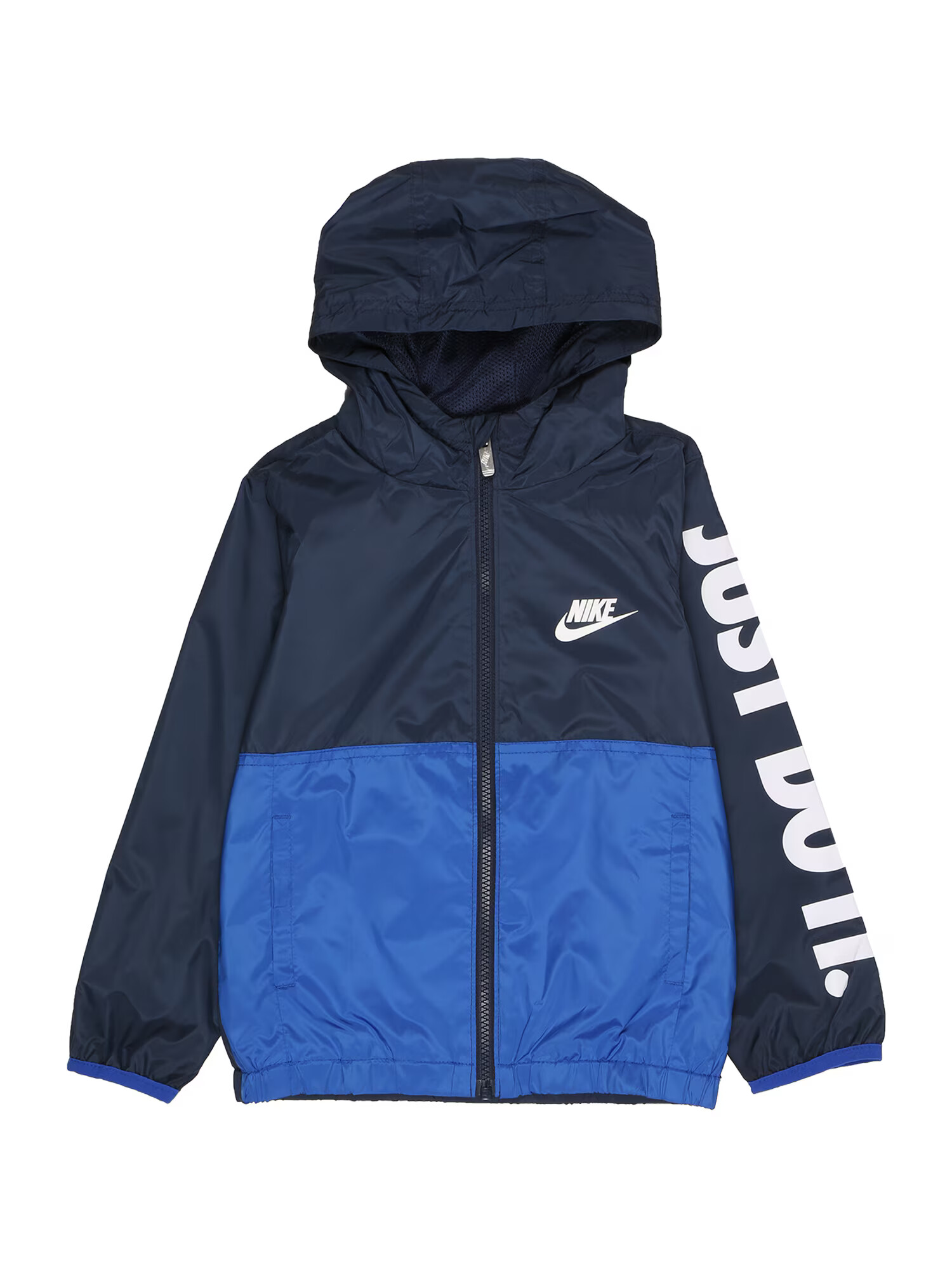 Nike Sportswear Prechodná bunda 'WINDRUNNER' námornícka modrá / kráľovská modrá / biela - Pepit.sk