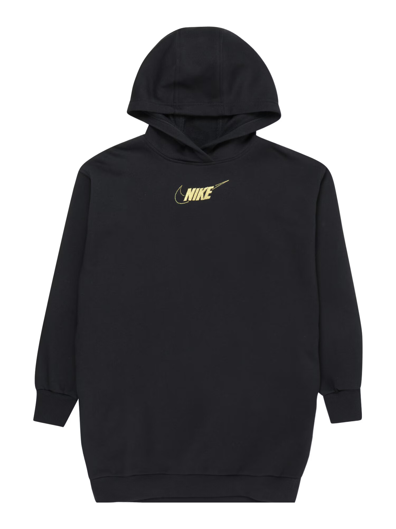 Nike Sportswear Šaty 'CLUB FLEECE' zlatá / čierna - Pepit.sk