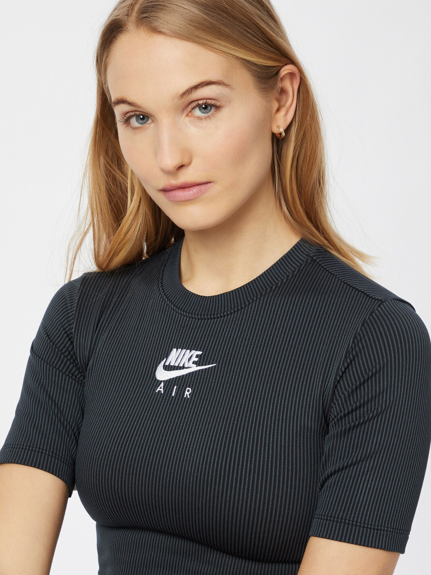 Nike Sportswear Šaty sivá / čierna / biela - Pepit.sk