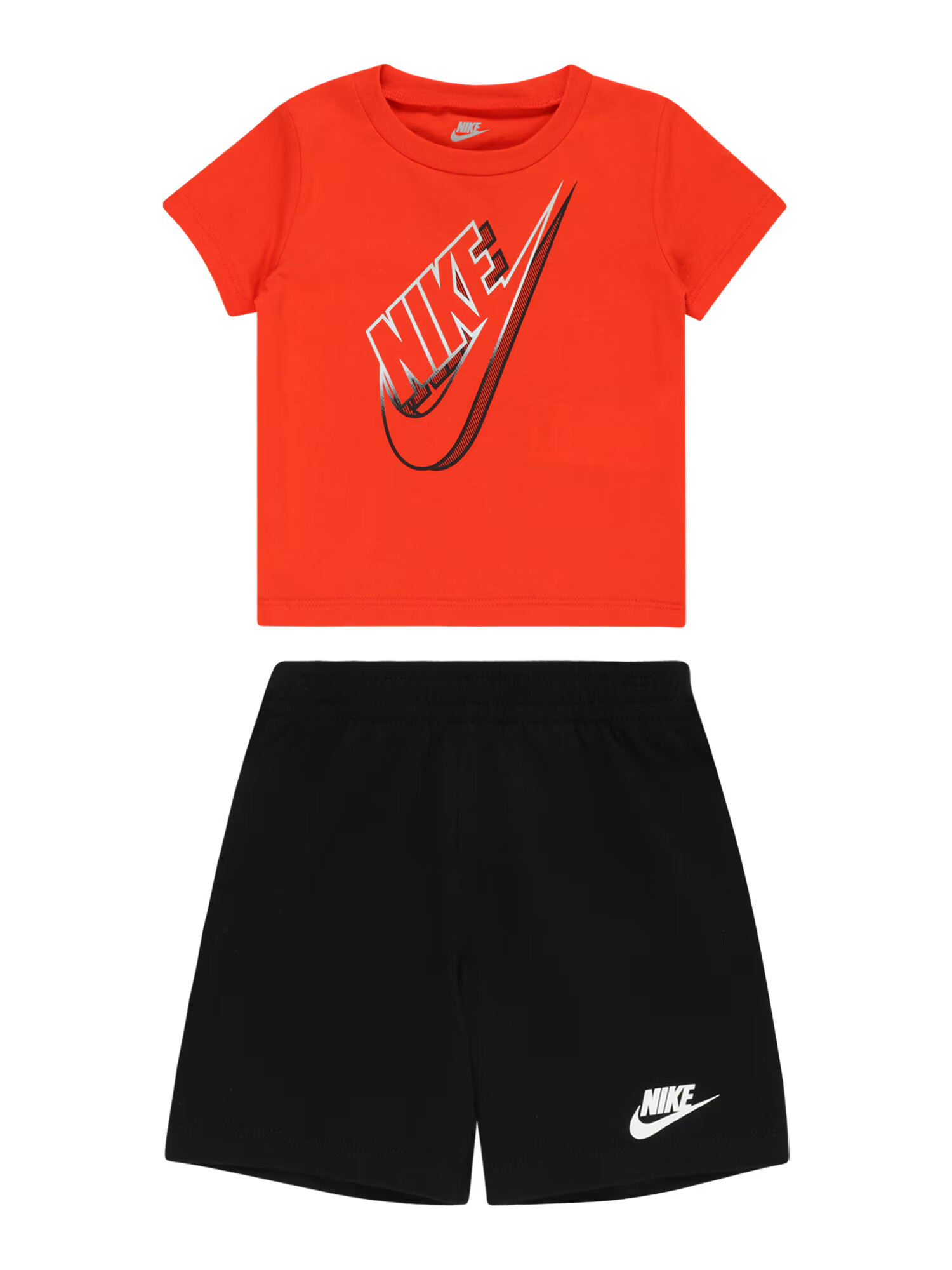 Nike Sportswear Set červená / čierna / biela - Pepit.sk