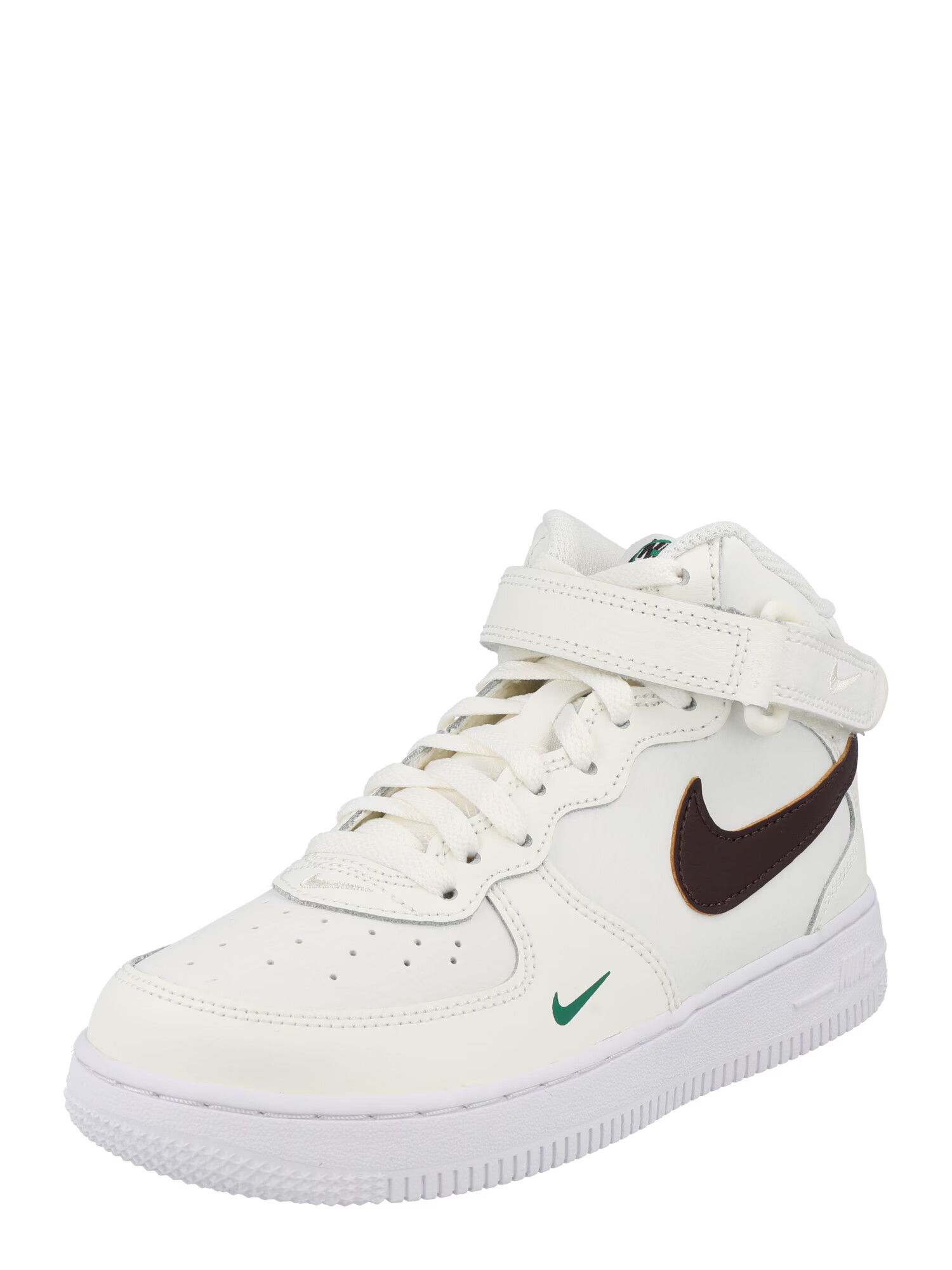 Nike Sportswear Tenisky 'Force 1' krémová / čokoládová / trávovo zelená / biela - Pepit.sk