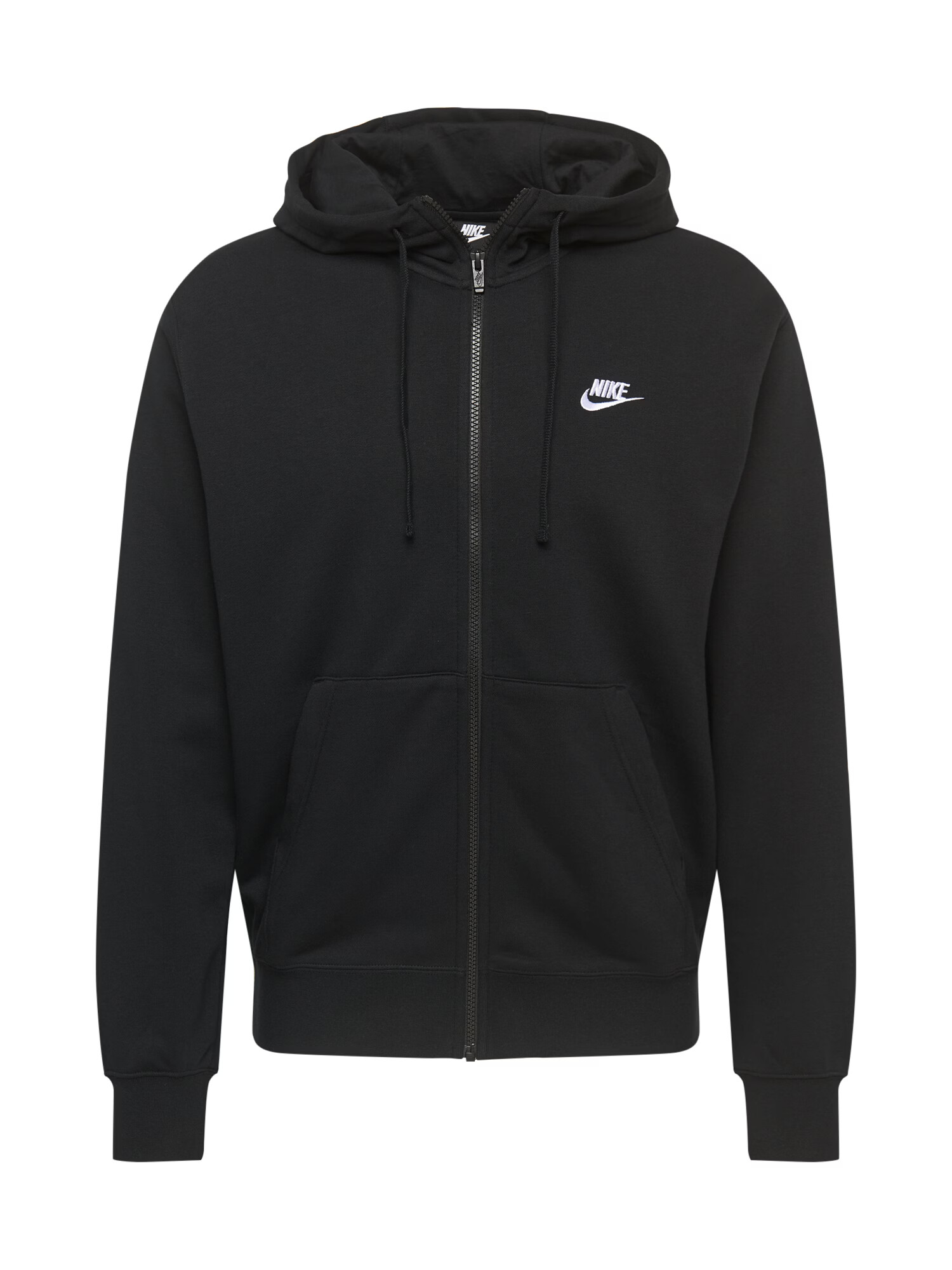 Nike Sportswear Tepláková bunda čierna / biela - Pepit.sk