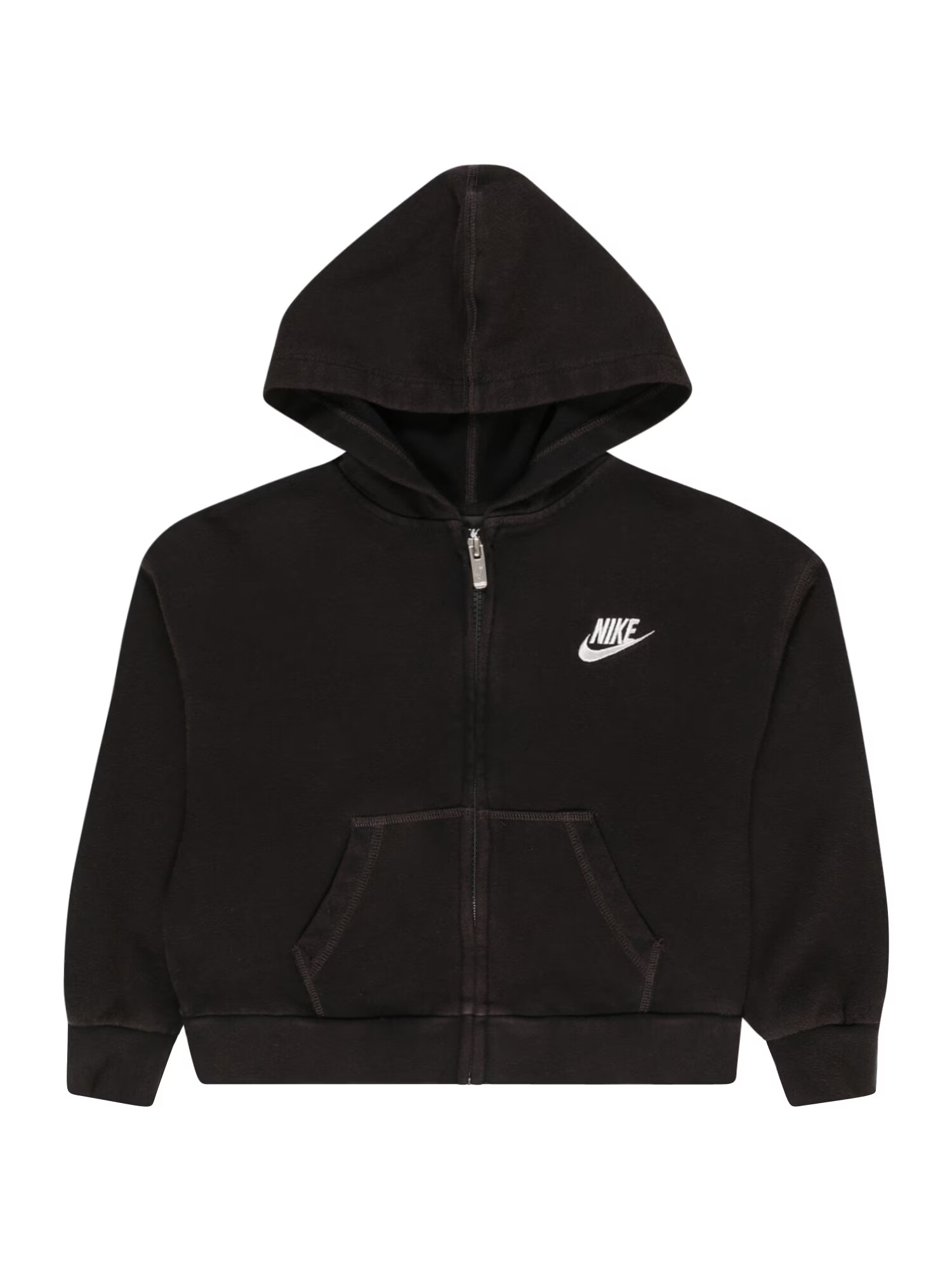 Nike Sportswear Tepláková bunda čierna / biela - Pepit.sk