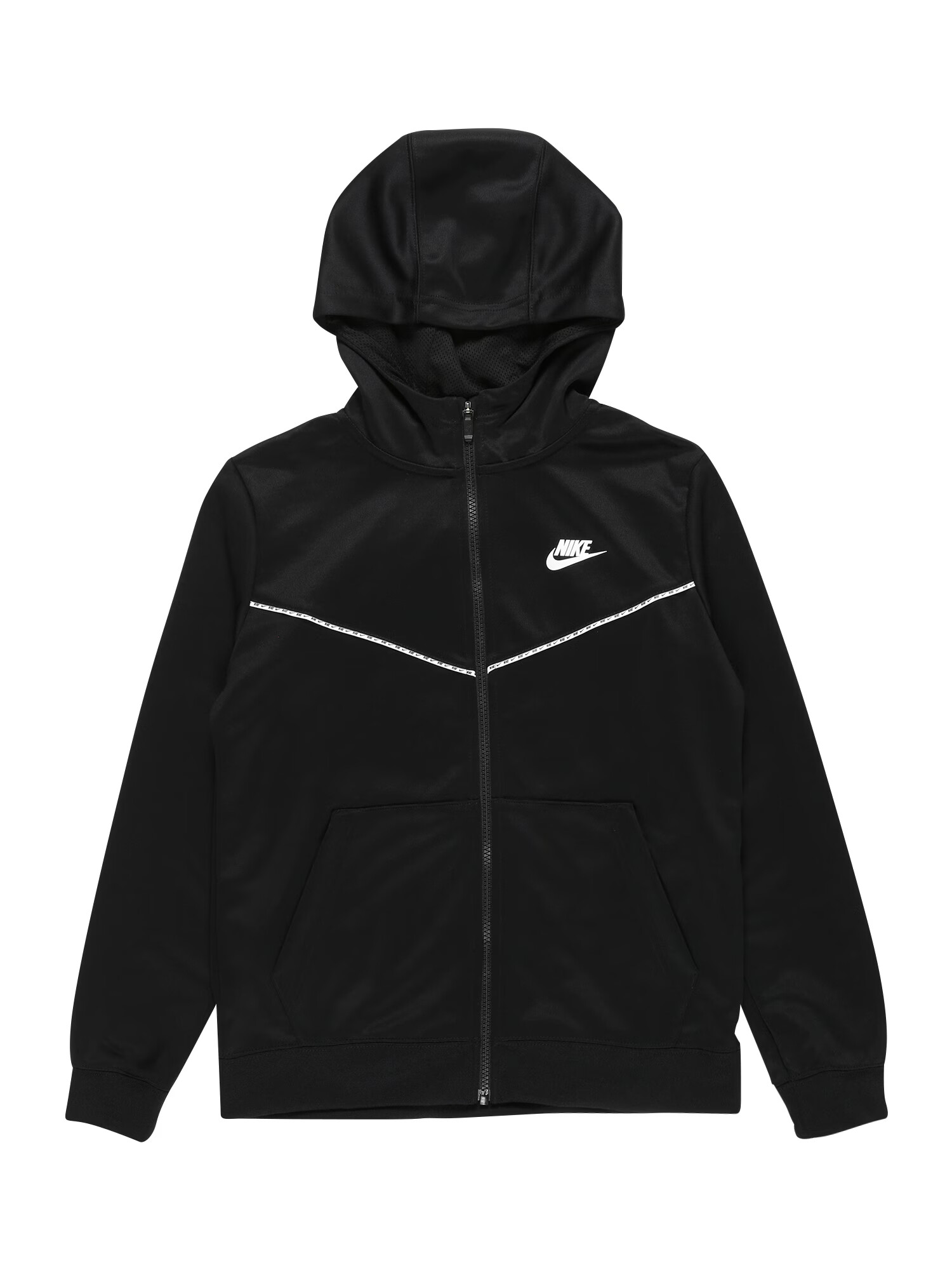 Nike Sportswear Tepláková bunda čierna / biela - Pepit.sk