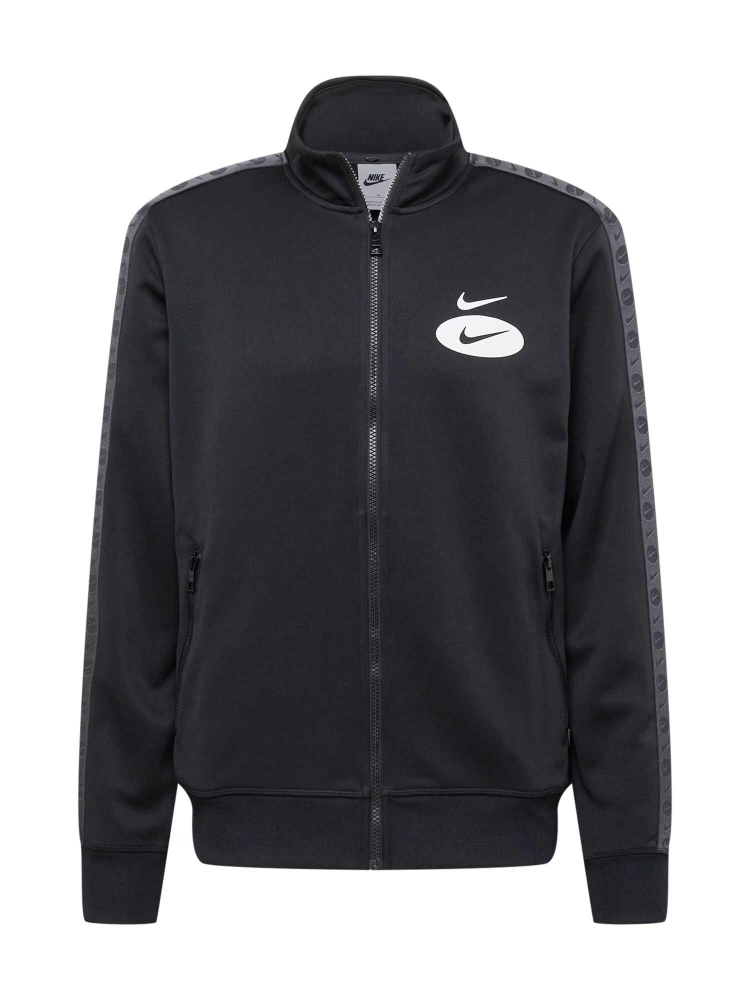 Nike Sportswear Tepláková bunda čierna / biela - Pepit.sk