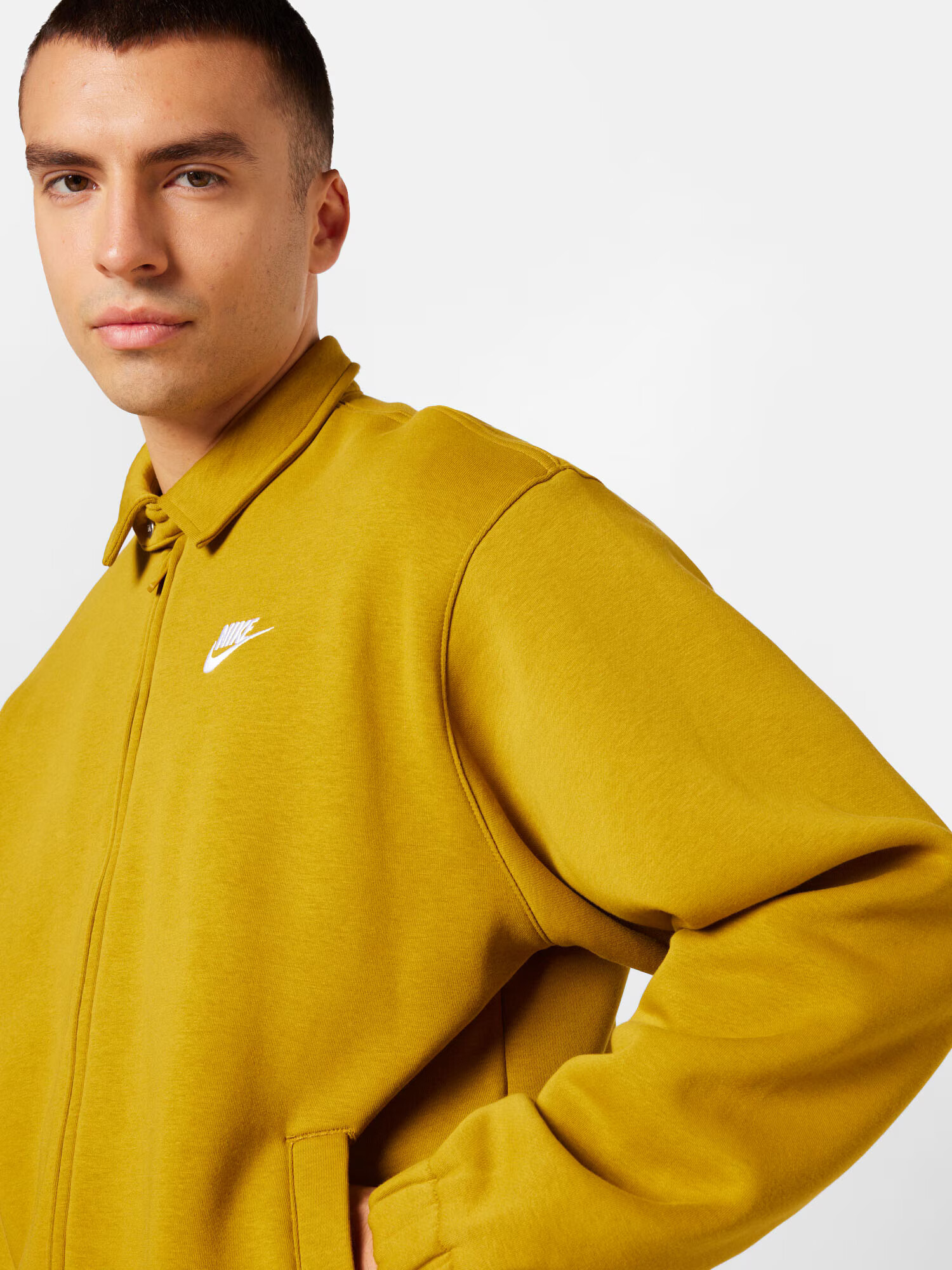 Nike Sportswear Tepláková bunda 'HARRINGTON' karí / biela - Pepit.sk