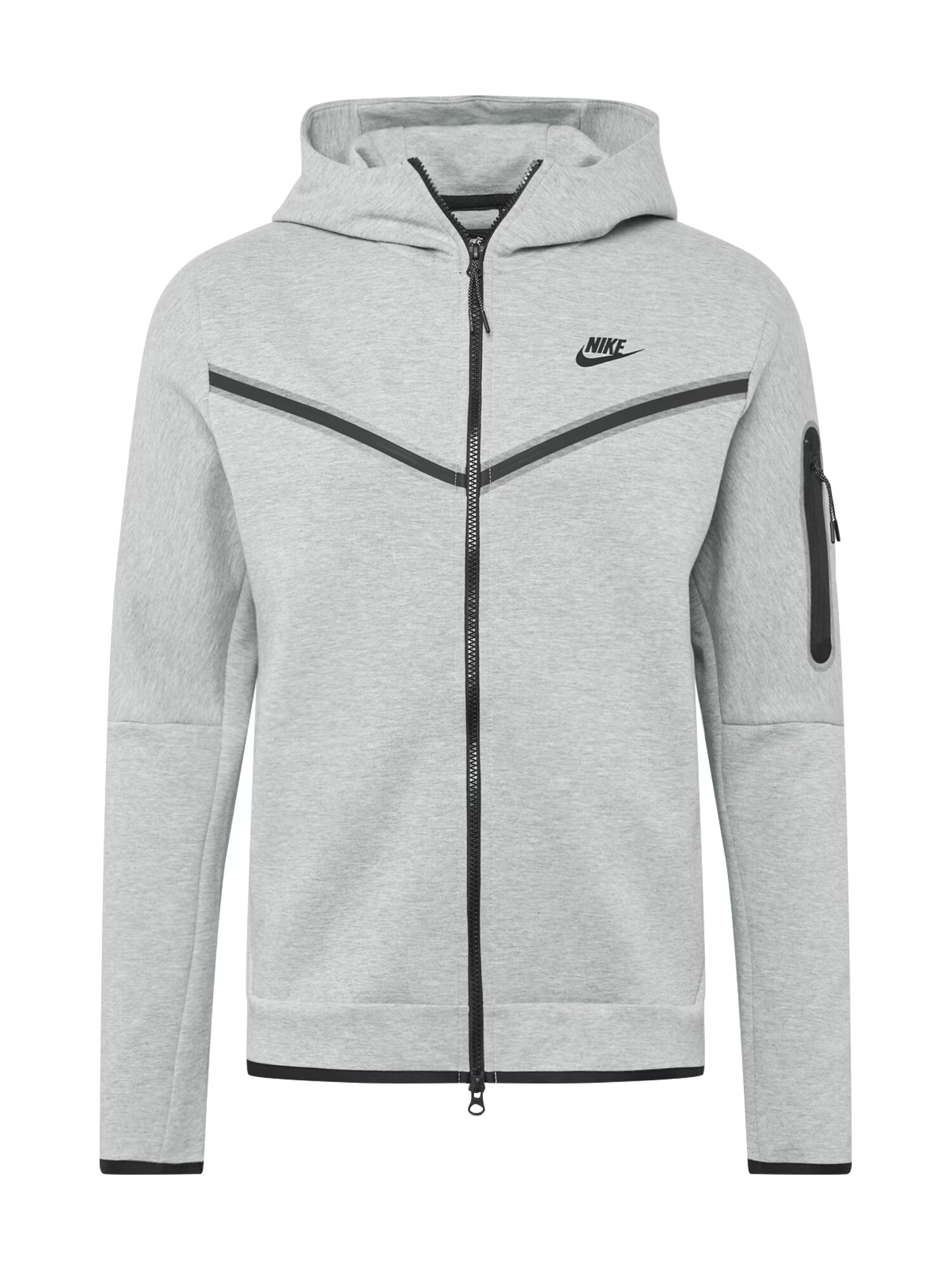 Nike Sportswear Tepláková bunda sivá / čierna - Pepit.sk