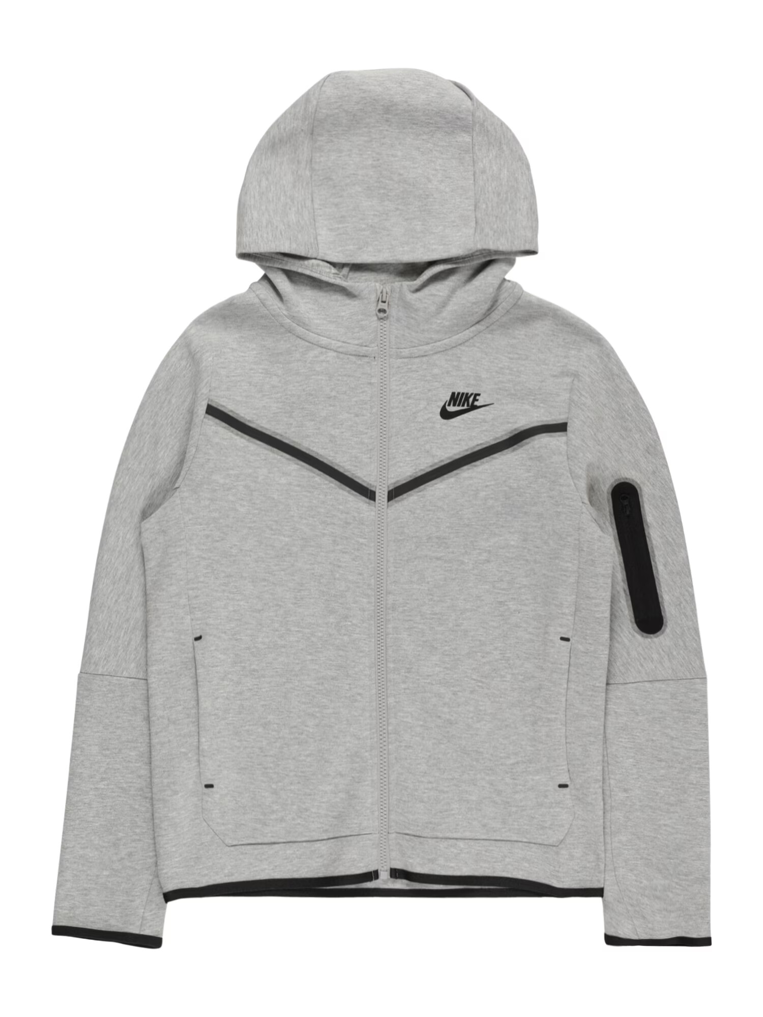 Nike Sportswear Tepláková bunda sivá / čierna - Pepit.sk