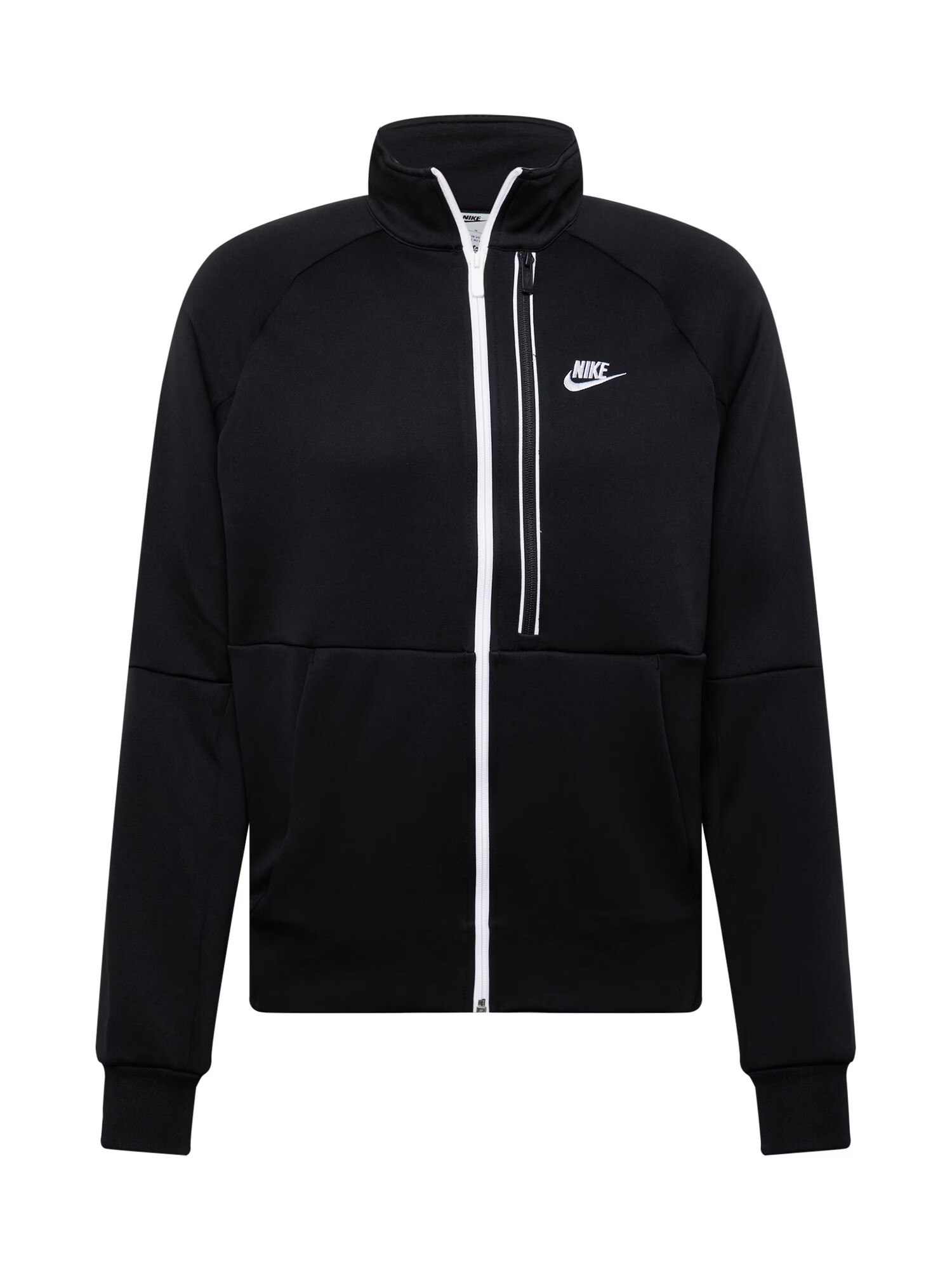 Nike Sportswear Tepláková bunda 'Tribute' čierna / biela - Pepit.sk