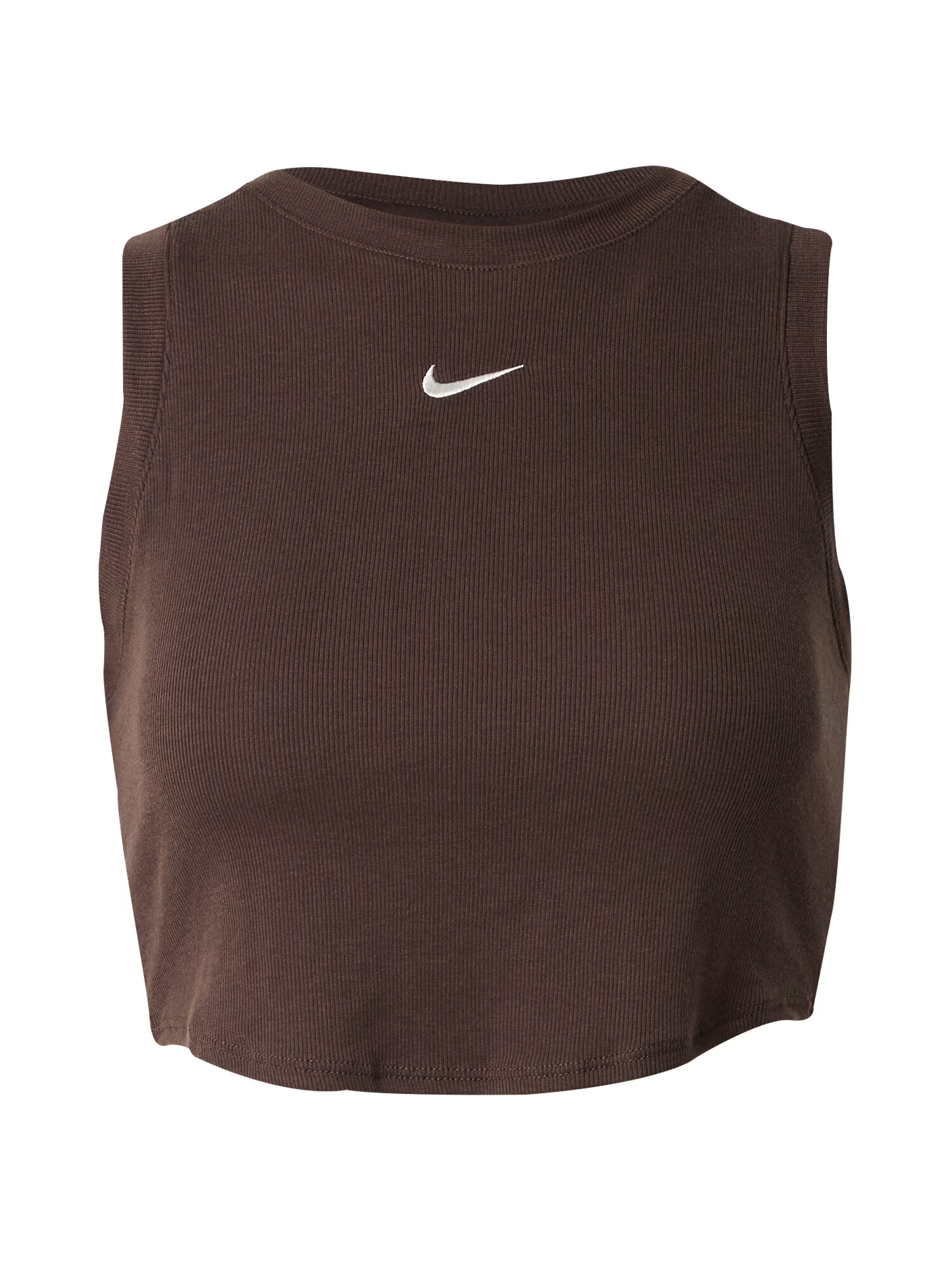 Nike Sportswear Top 'ESSNTL' čokoládová / biela - Pepit.sk