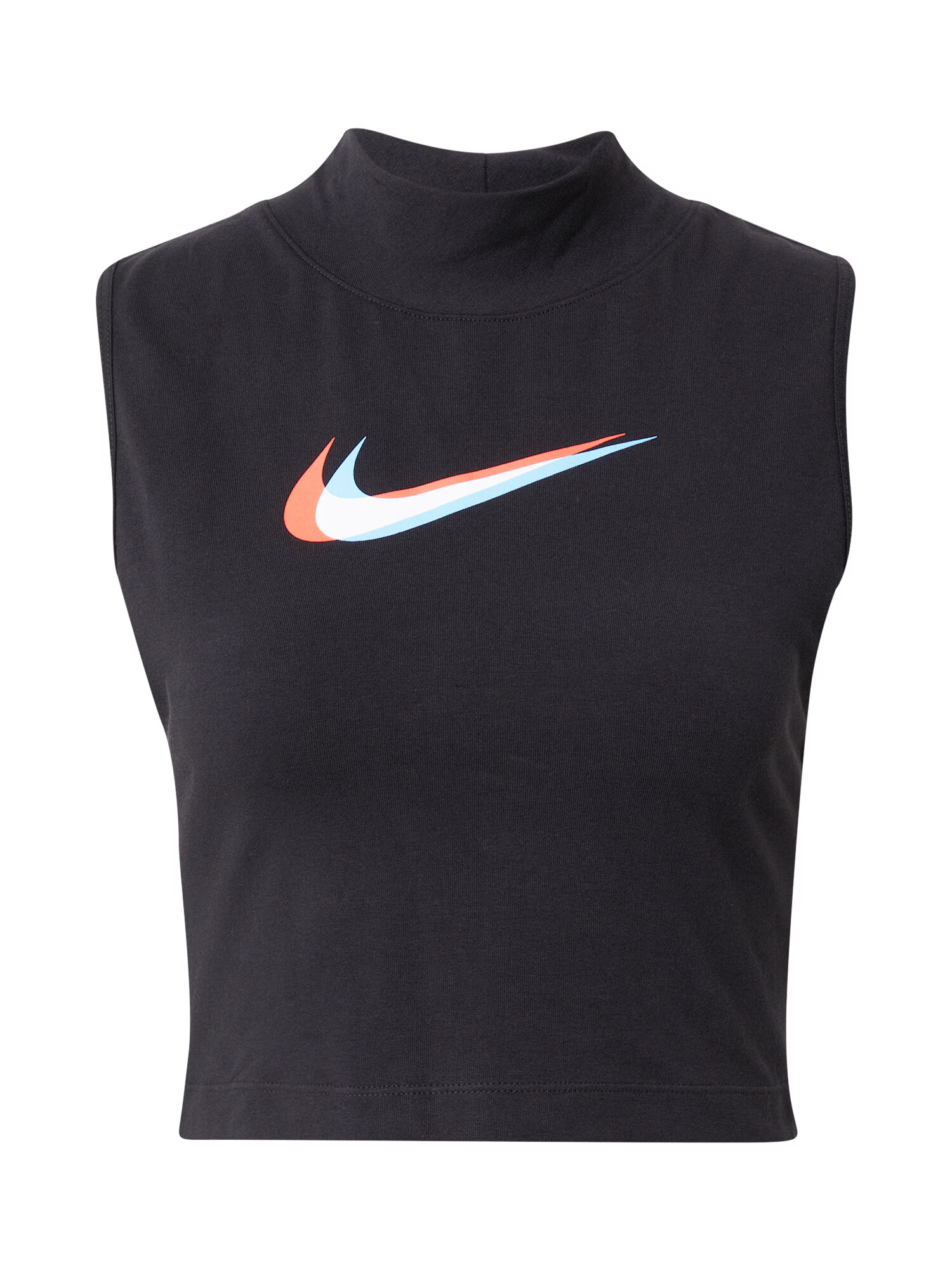 Nike Sportswear Top oranžová / čierna / biela - Pepit.sk