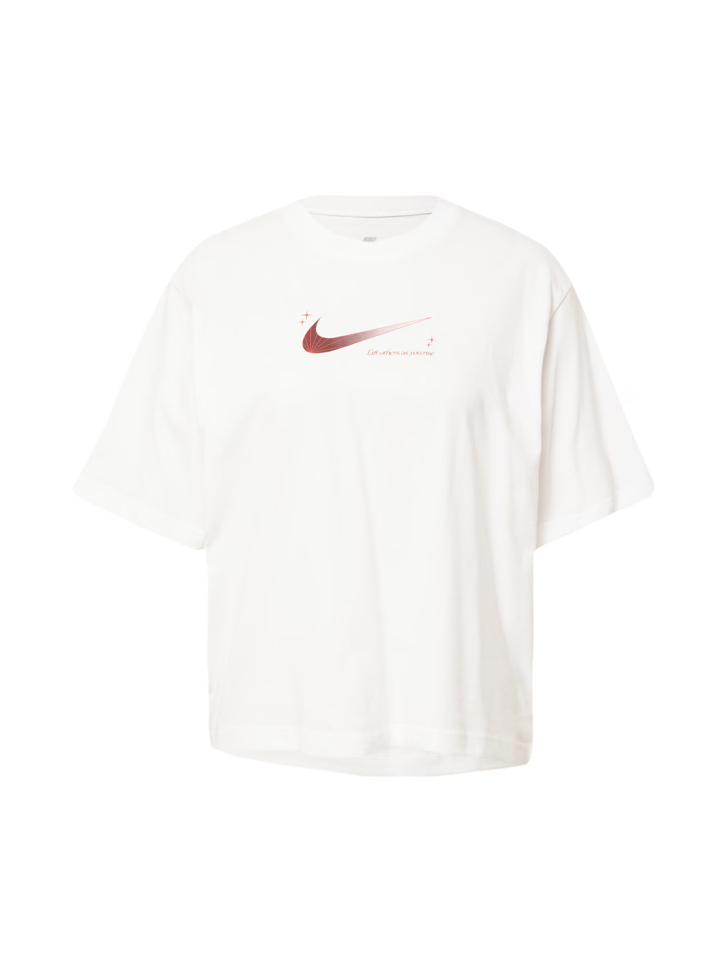 Nike Sportswear Tričko burgundská / melónová / biela - Pepit.sk