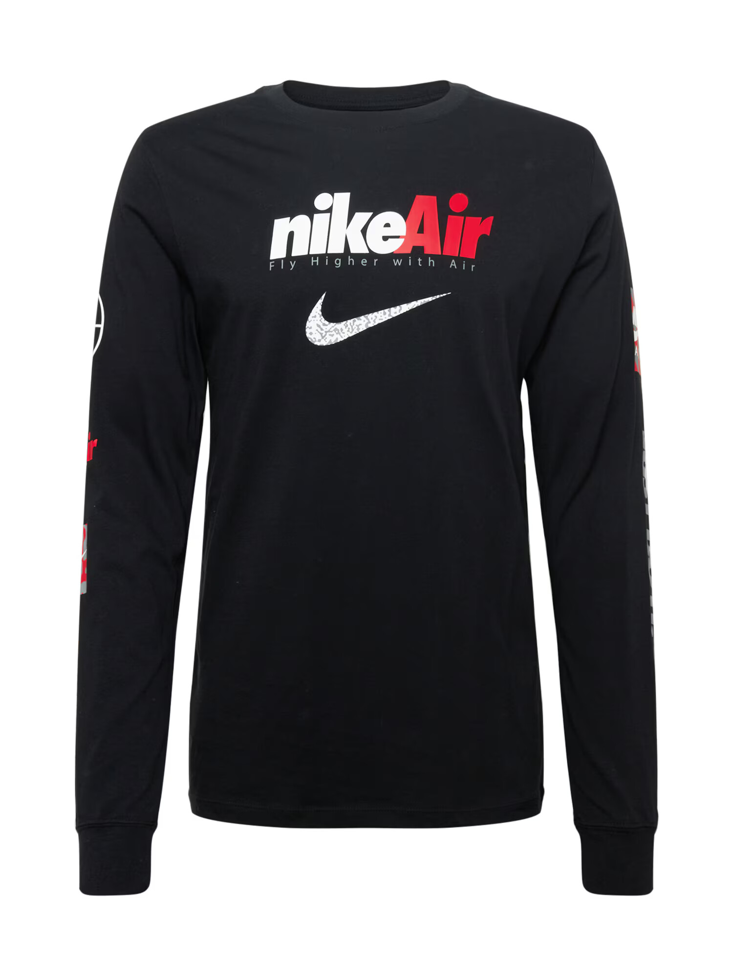 Nike Sportswear Tričko červená / čierna / biela - Pepit.sk