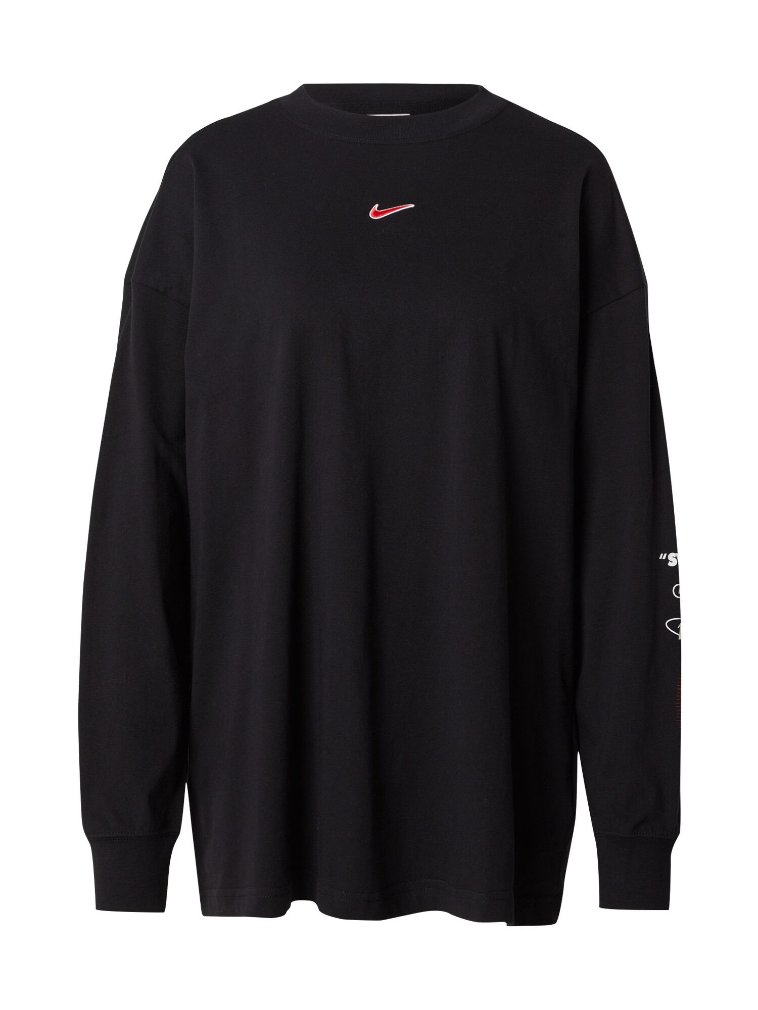 Nike Sportswear Tričko červená / čierna / biela - Pepit.sk