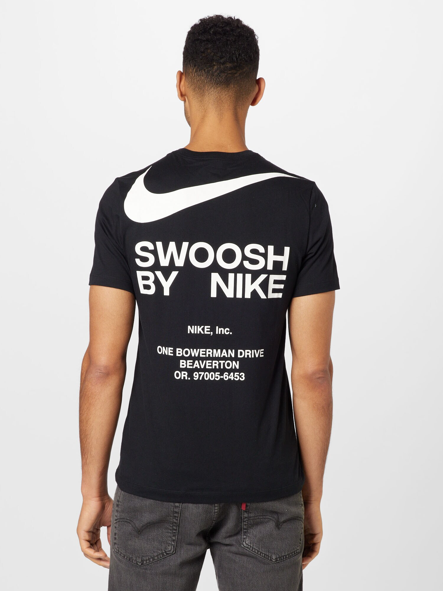 Nike Sportswear Tričko čierna / biela - Pepit.sk