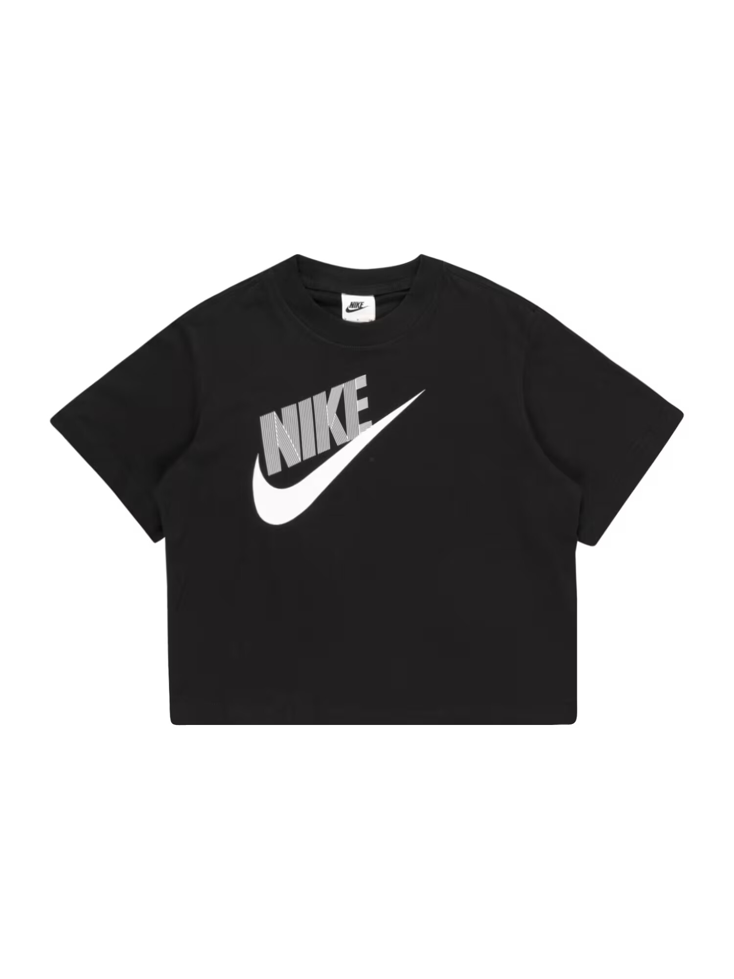 Nike Sportswear Tričko čierna / biela - Pepit.sk