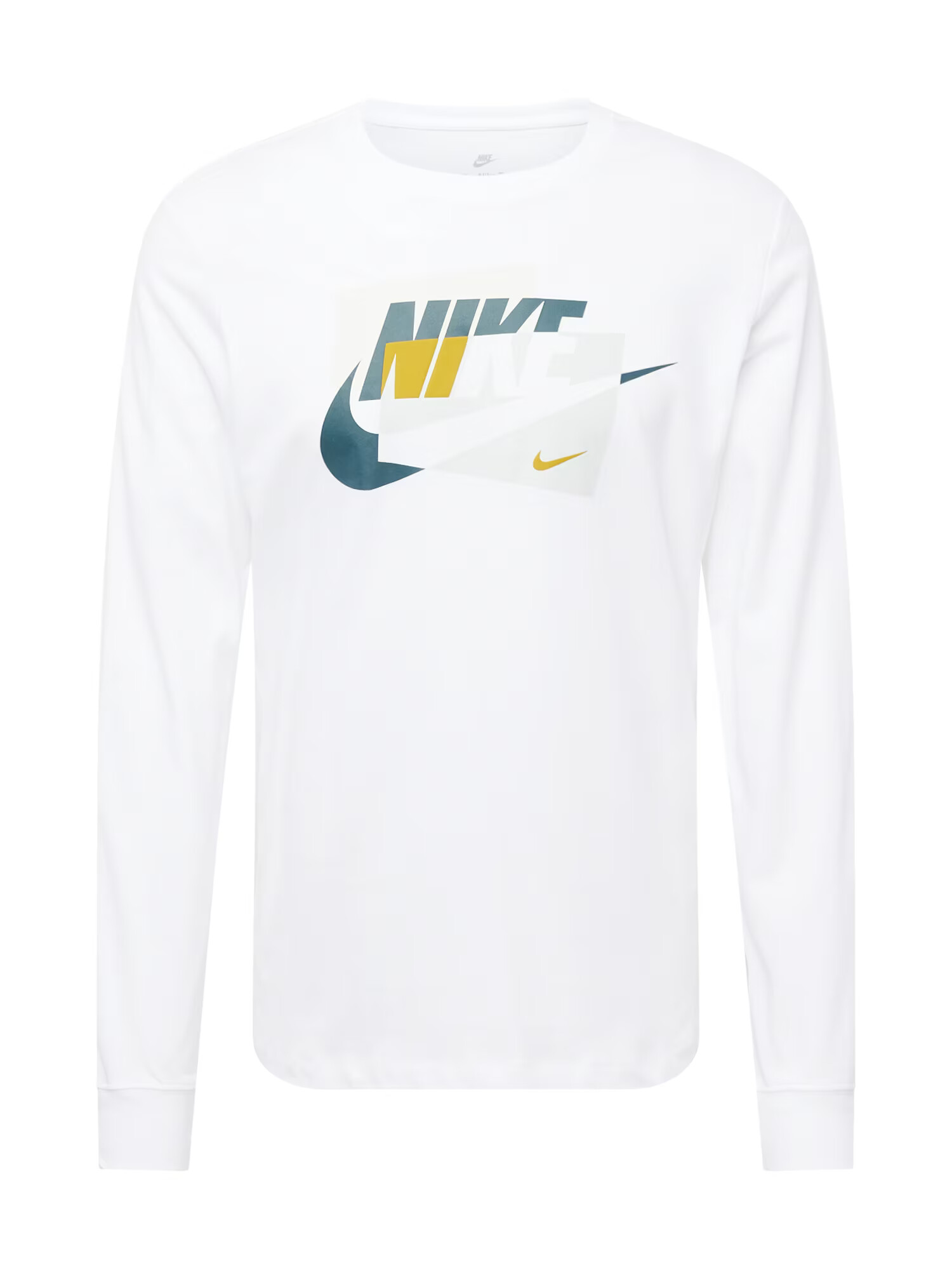 Nike Sportswear Tričko 'CONNECT' horčicová / svetlosivá / petrolejová / biela - Pepit.sk