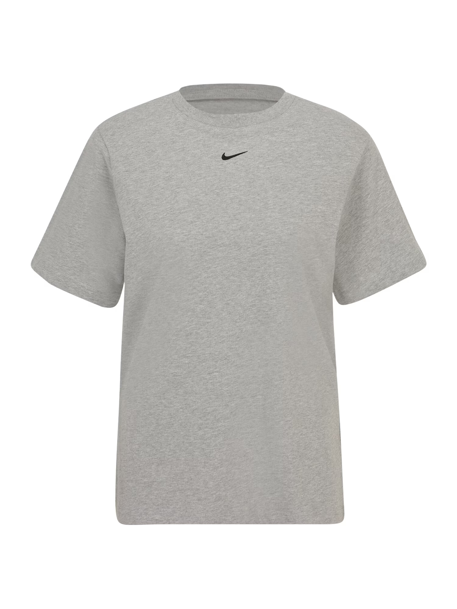 Nike Sportswear Tričko 'Essentials' sivá melírovaná / čierna - Pepit.sk