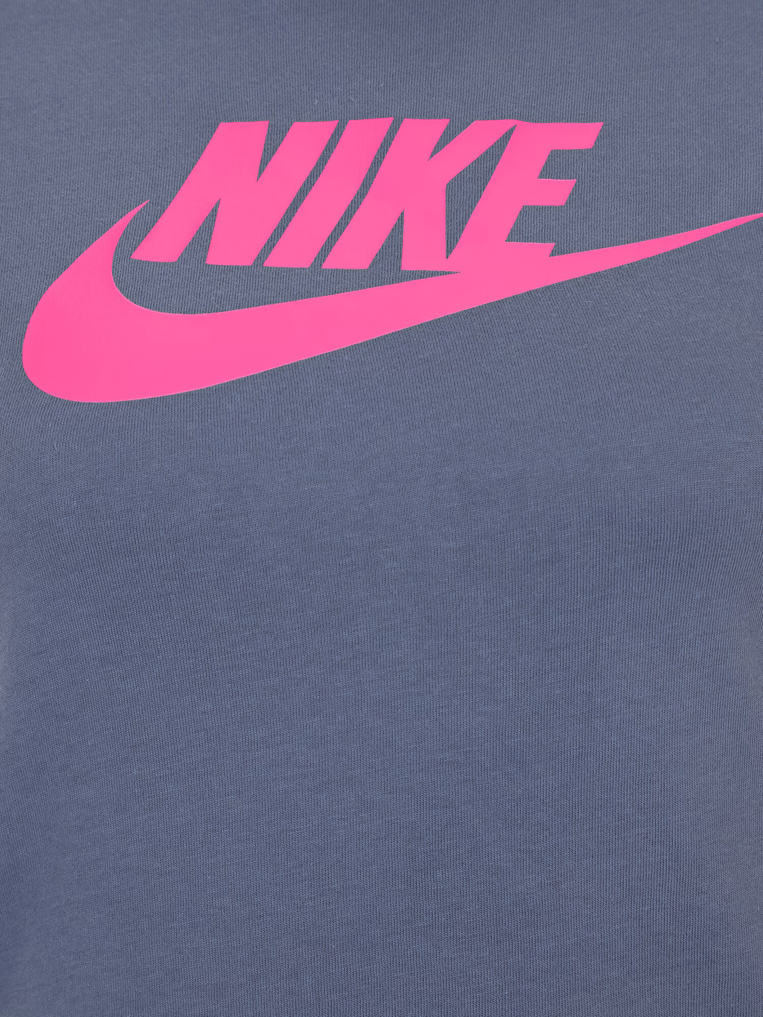 Nike Sportswear Tričko 'Futura' modrosivá / neónovo ružová - Pepit.sk