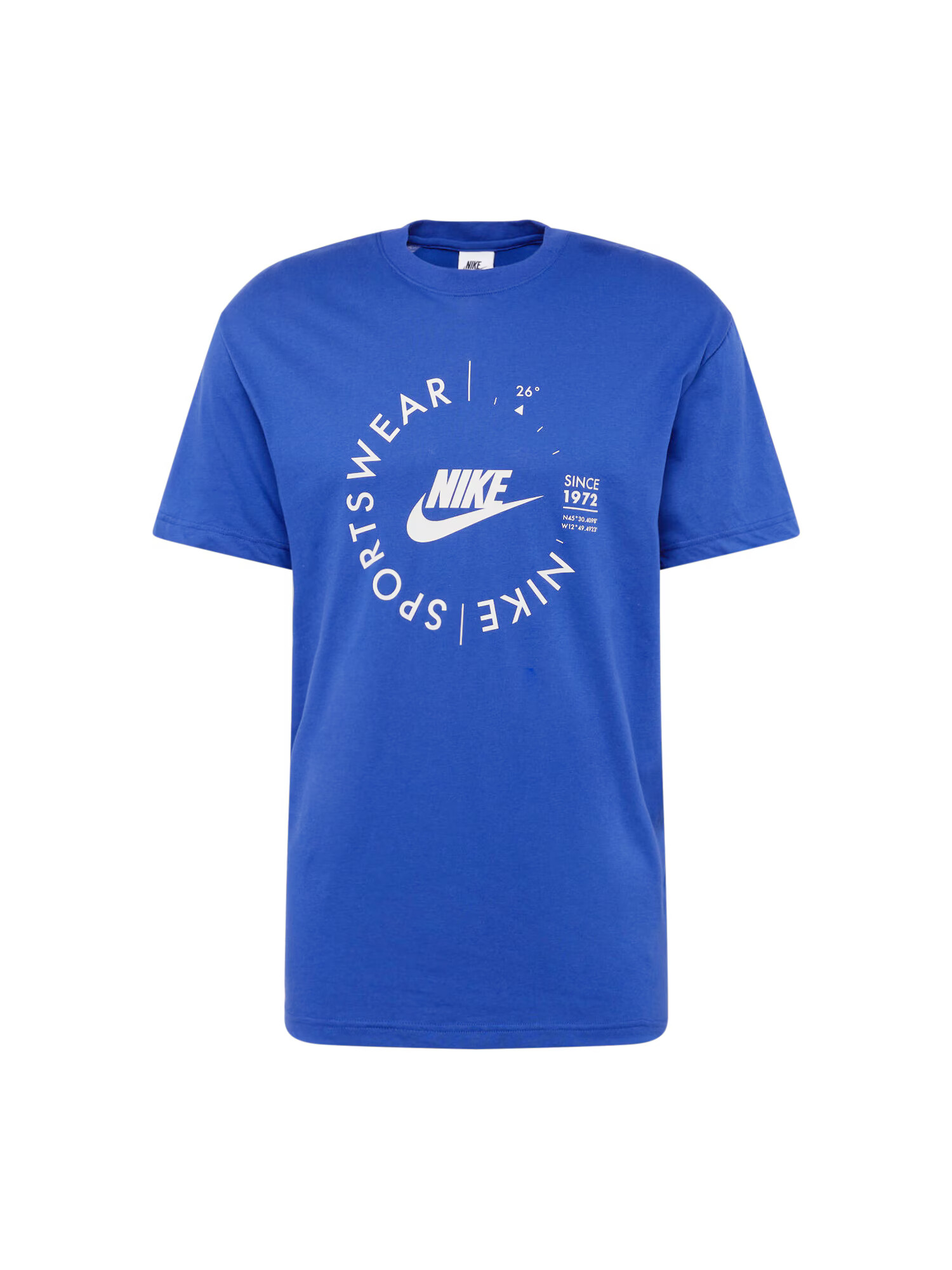 Nike Sportswear Tričko kráľovská modrá / biela - Pepit.sk