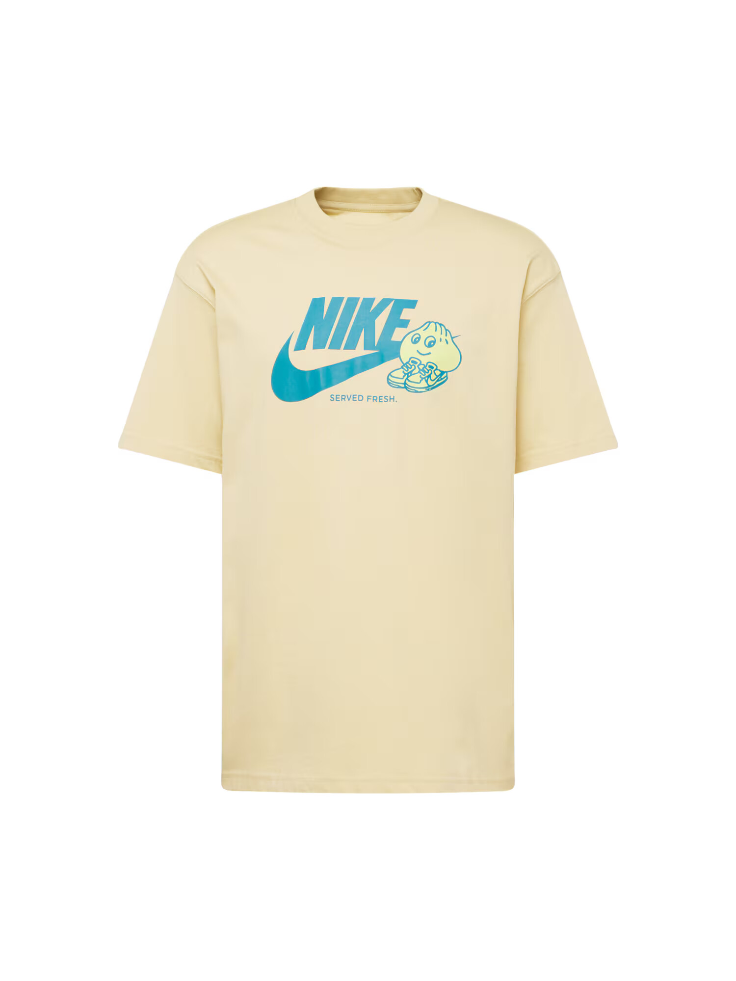 Nike Sportswear Tričko modrozelená / svetložltá - Pepit.sk