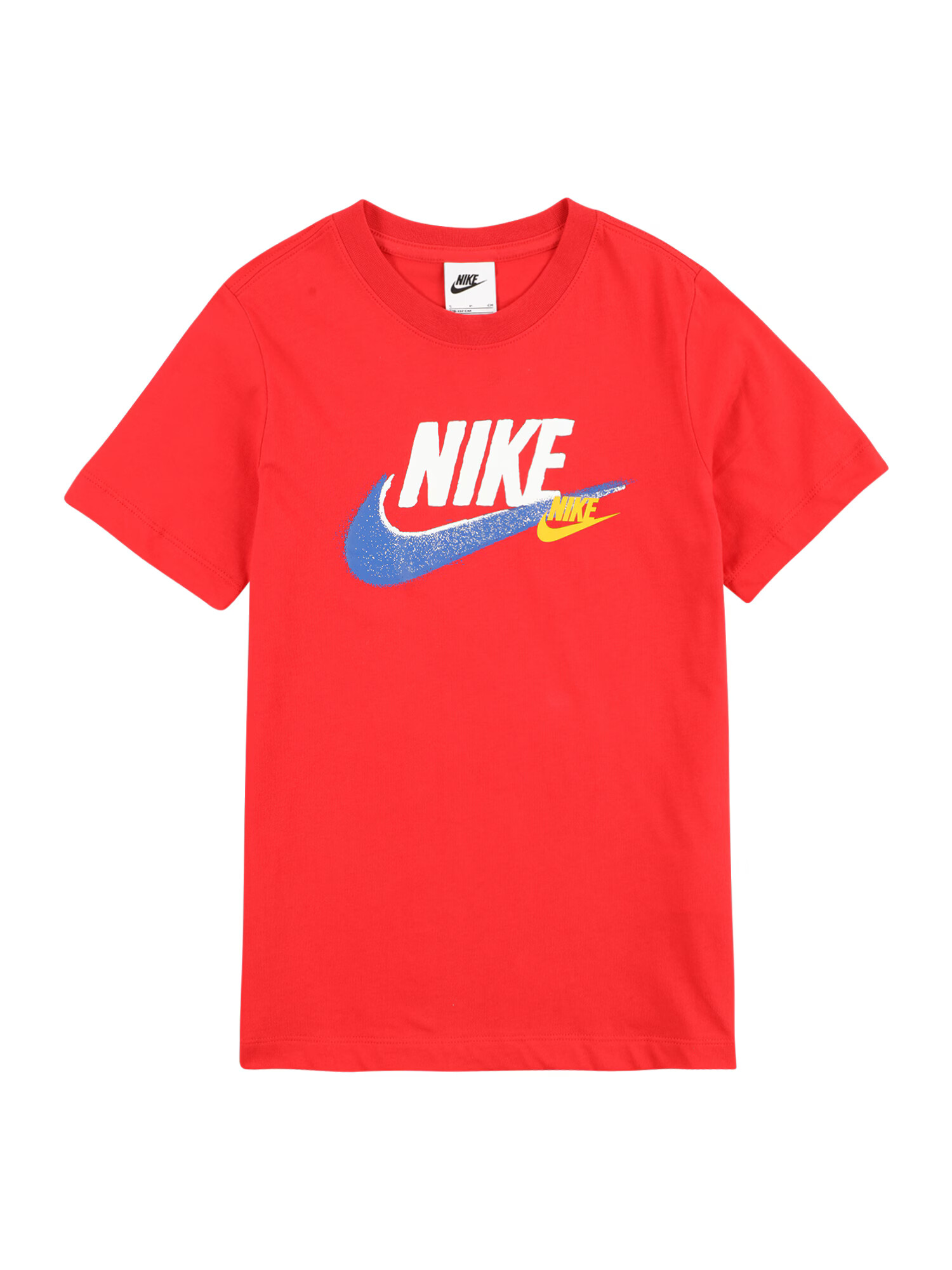 Nike Sportswear Tričko nebesky modrá / limetková / svetločervená / biela - Pepit.sk