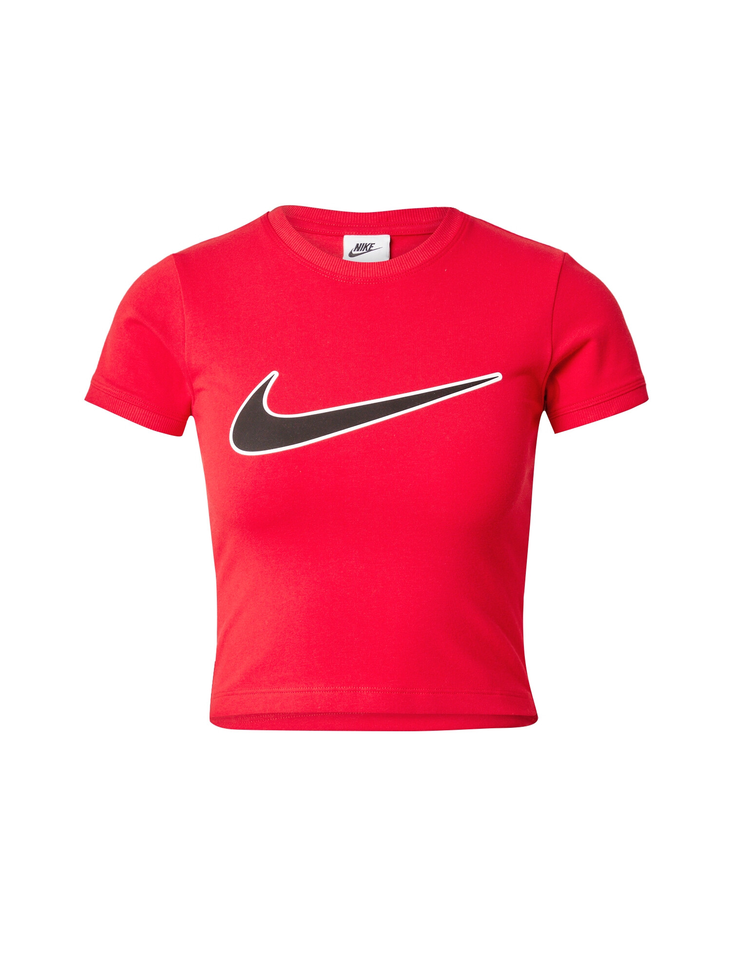 Nike Sportswear Tričko ohnivo červená / čierna / biela - Pepit.sk