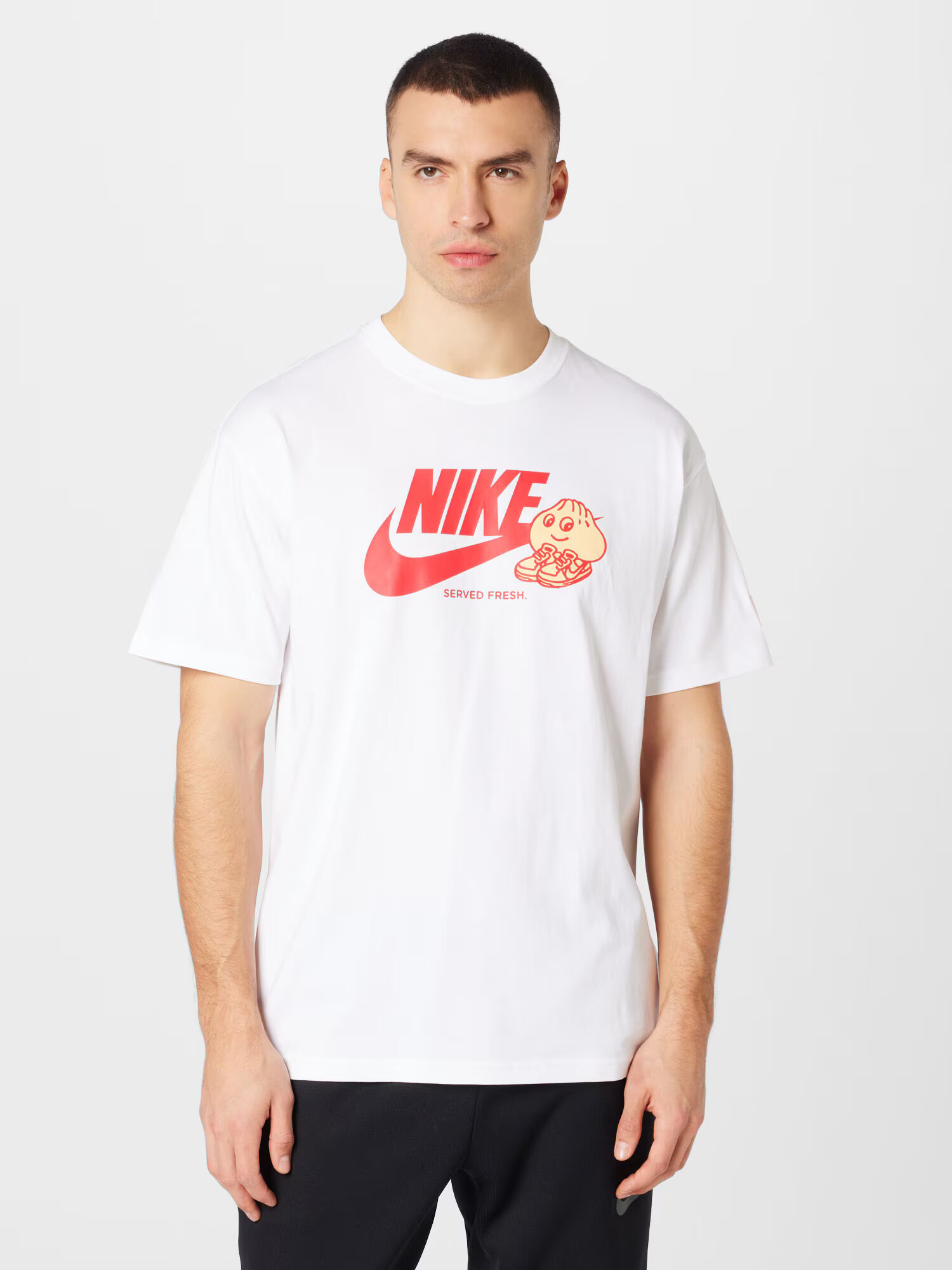 Nike Sportswear Tričko pastelovo oranžová / grenadínová / biela - Pepit.sk