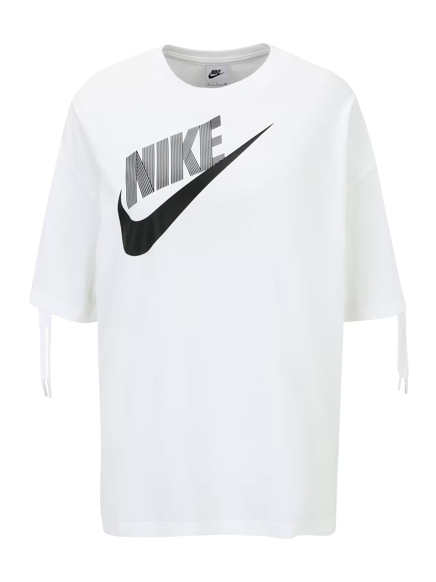 Nike Sportswear Tričko sivá / čierna / biela - Pepit.sk